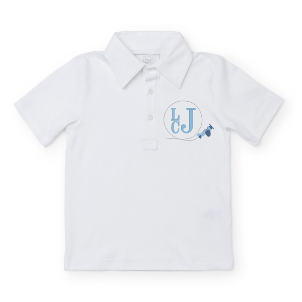 Baby Shop: Griffin Boys' Pima Cotton Polo Golf Shirt with Monogram