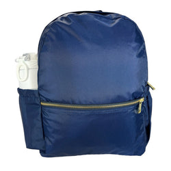 Medium Backpack w/Pockets Navy Nylon by Mint Sweet Little Things