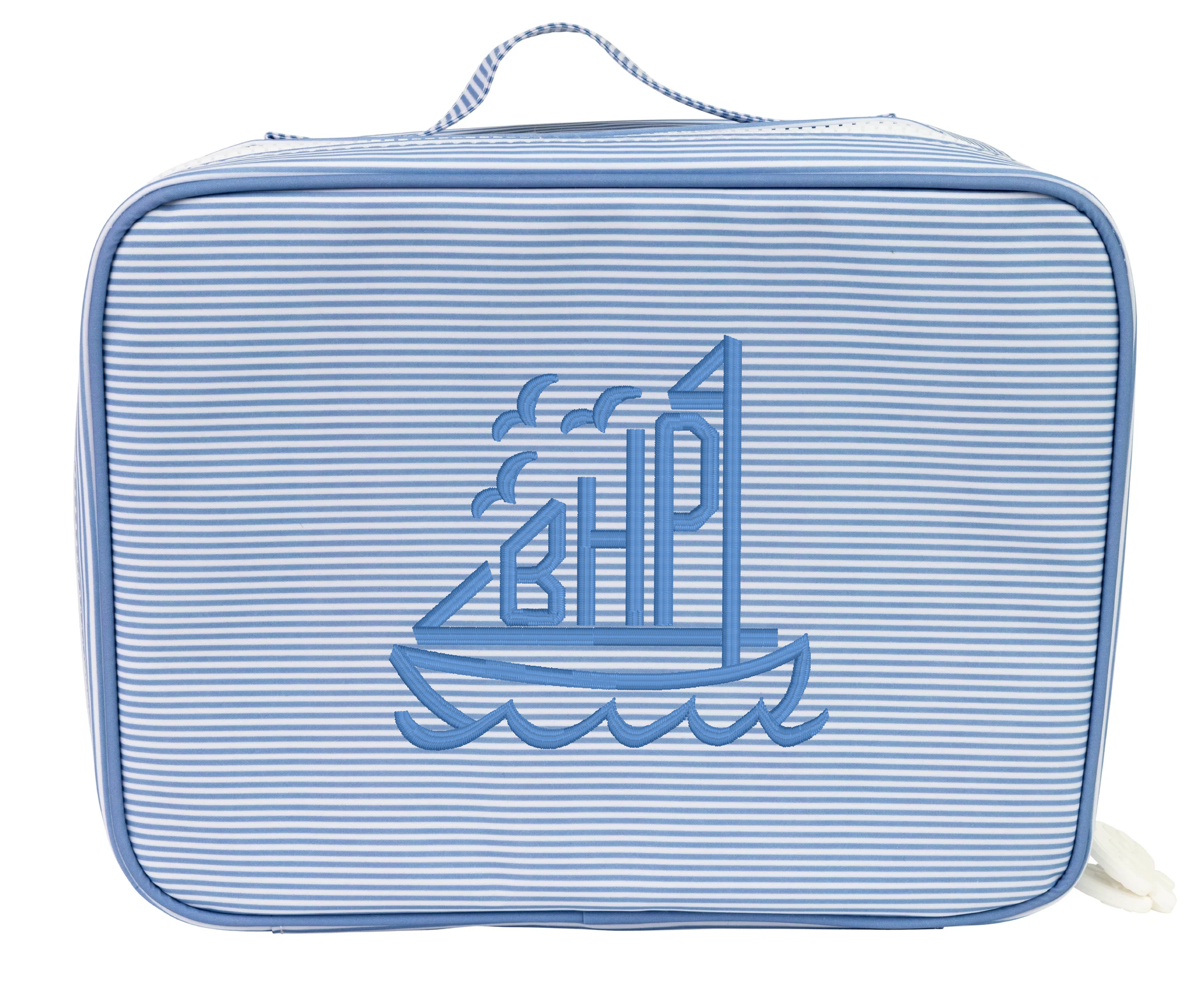 The Lunchbox Navy Mini Stripe by Apple of My Isla