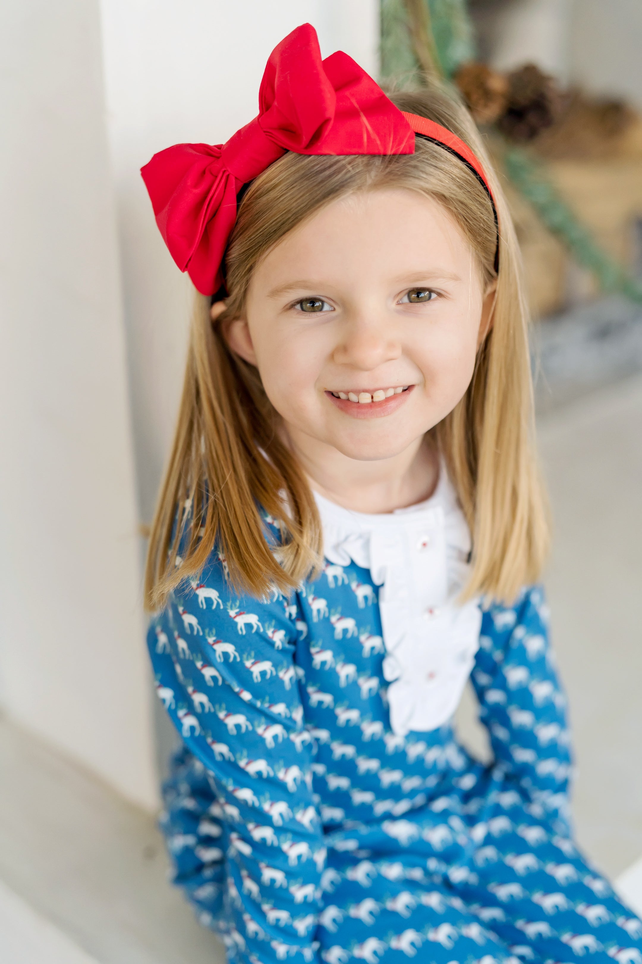 Headband Bow by The Bow Next Door - Red