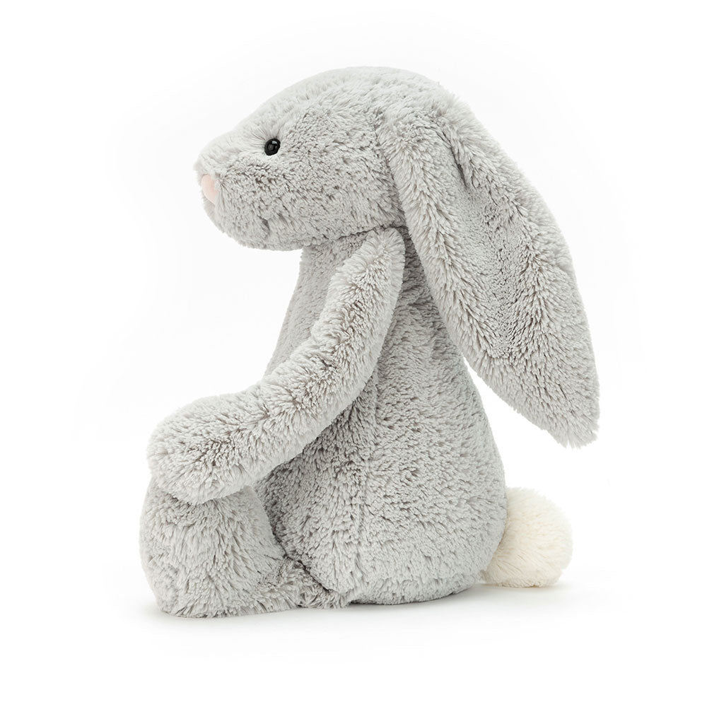 Bashful Silver Grey Bunny Big by Jellycat