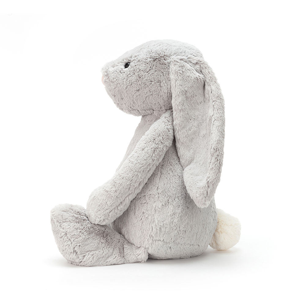 Bashful Silver Grey Bunny Really Big by Jellycat