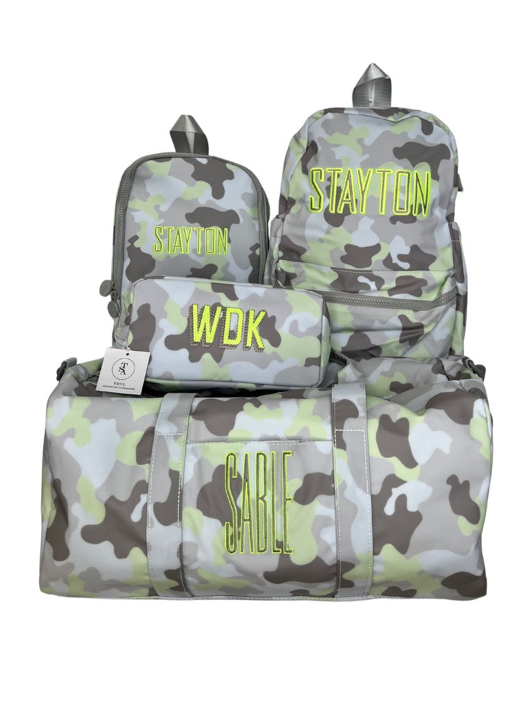 Glam Camo bag toiletry by TRVL Design