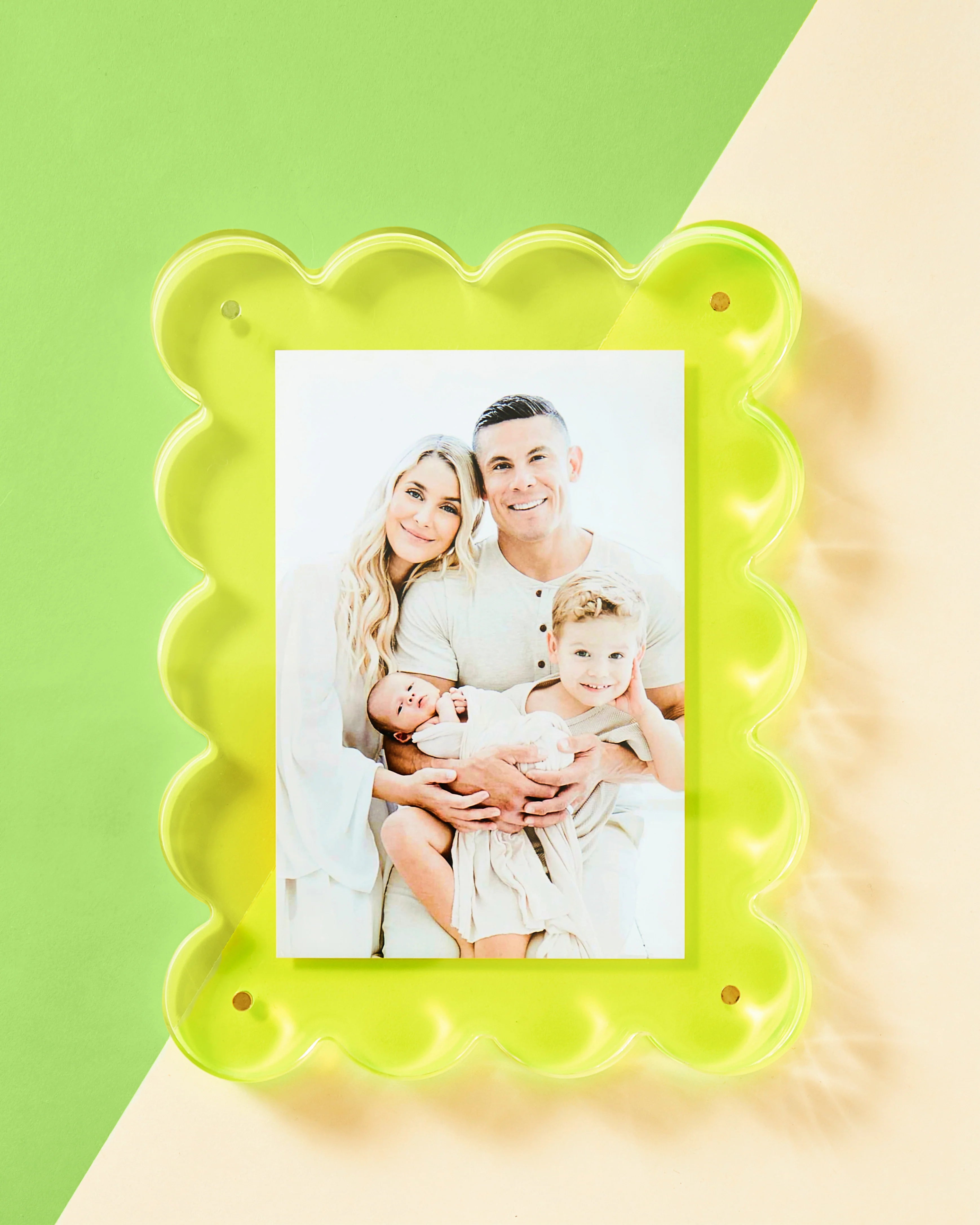 Acrylic Picture Frame - Neon Lime