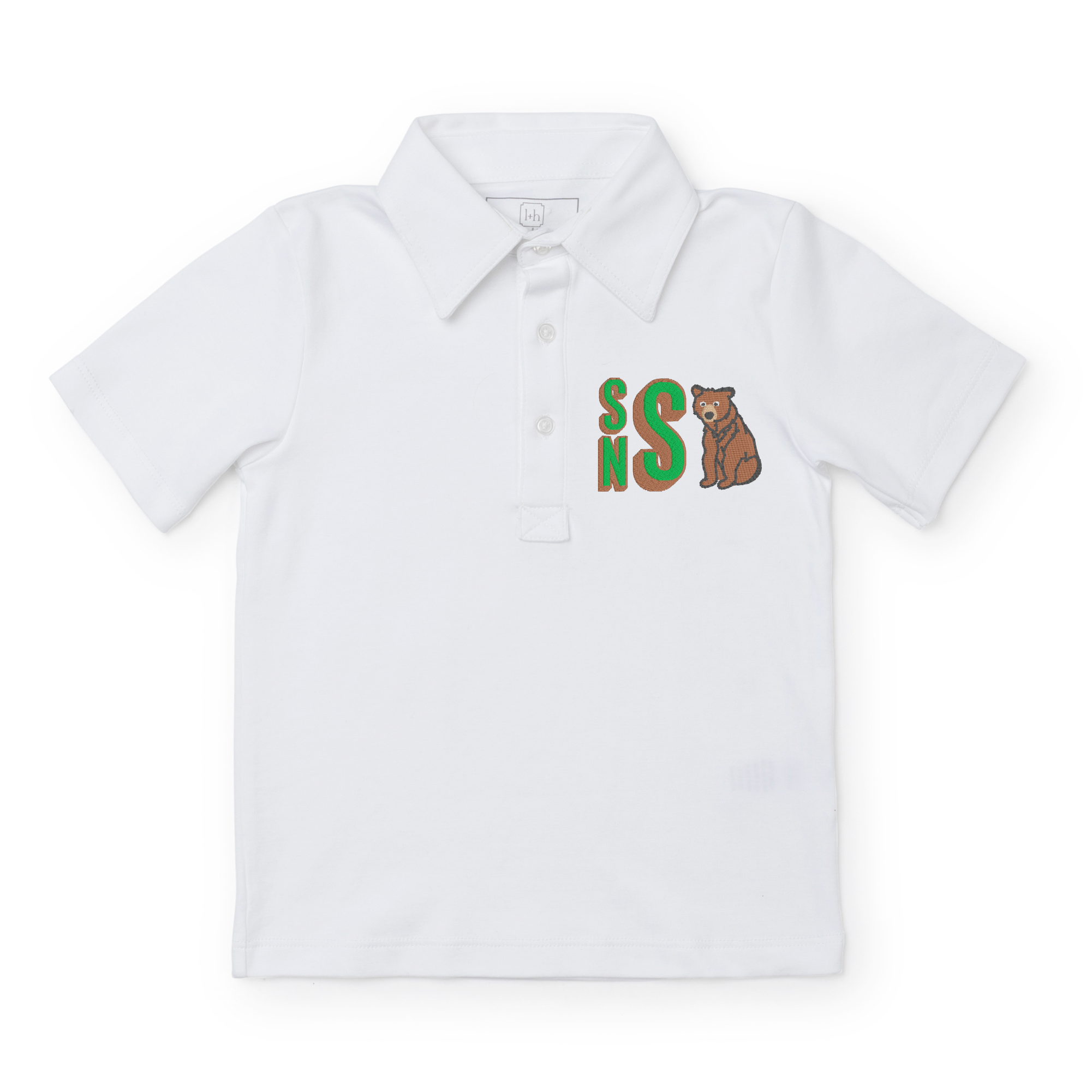 Uniform Griffin Boys' Polo Shirt - White