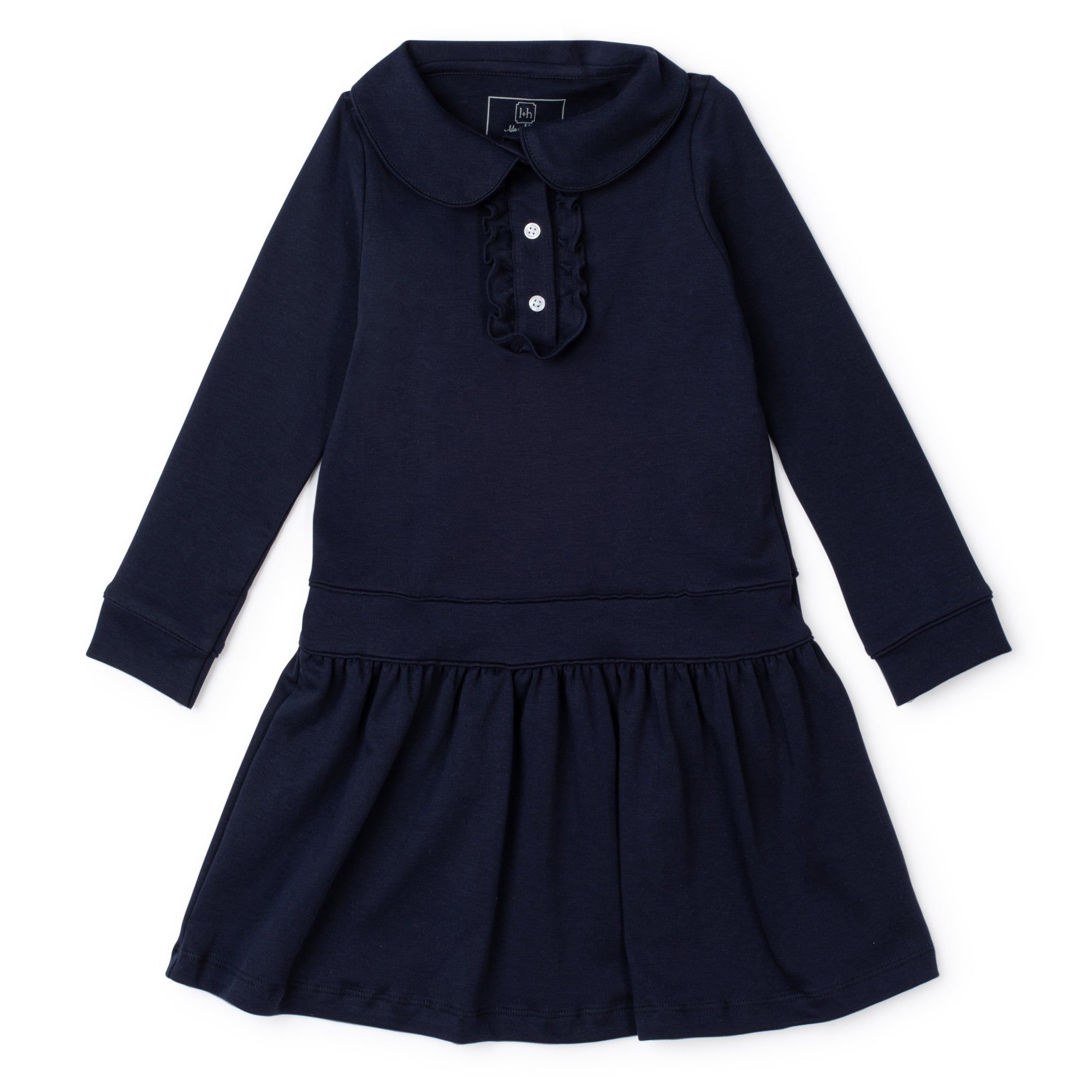 Uniform Hattie Girls Dress Navy 4T