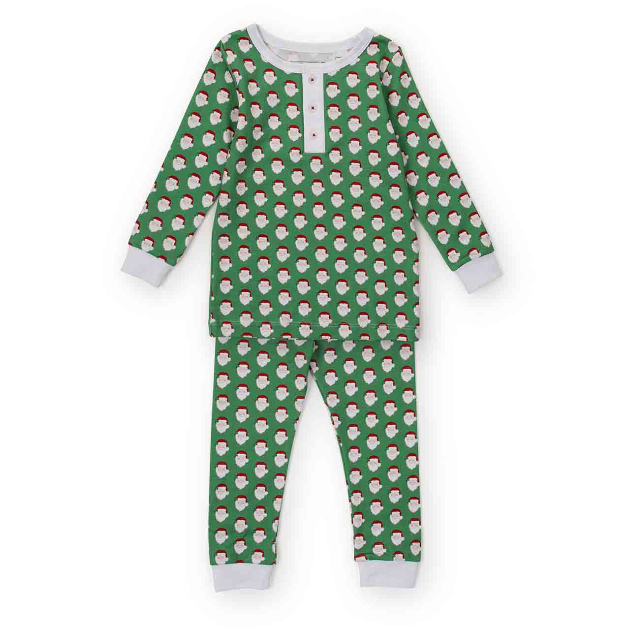 SALE Jack Boys' Pima Cotton Pajama Pant Set - Hey Santa