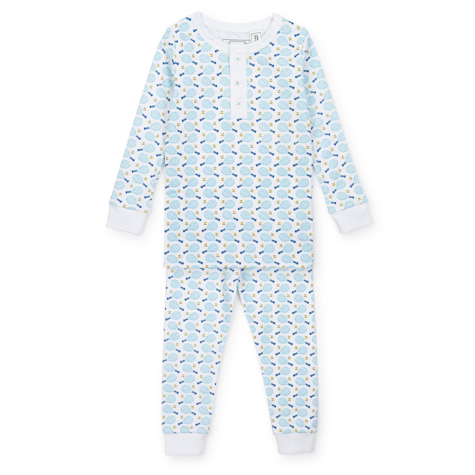 Jack Boys' Pajama Pant Set - Tennis Match Blue