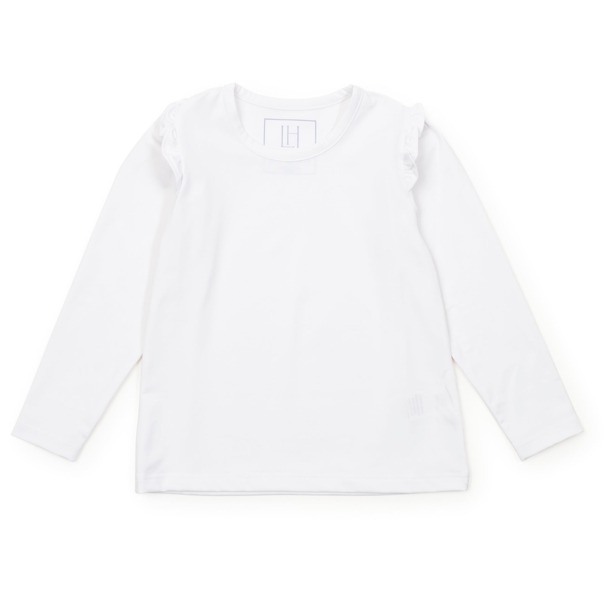 Mia Girls' Longsleeve Top by LH Sport - White