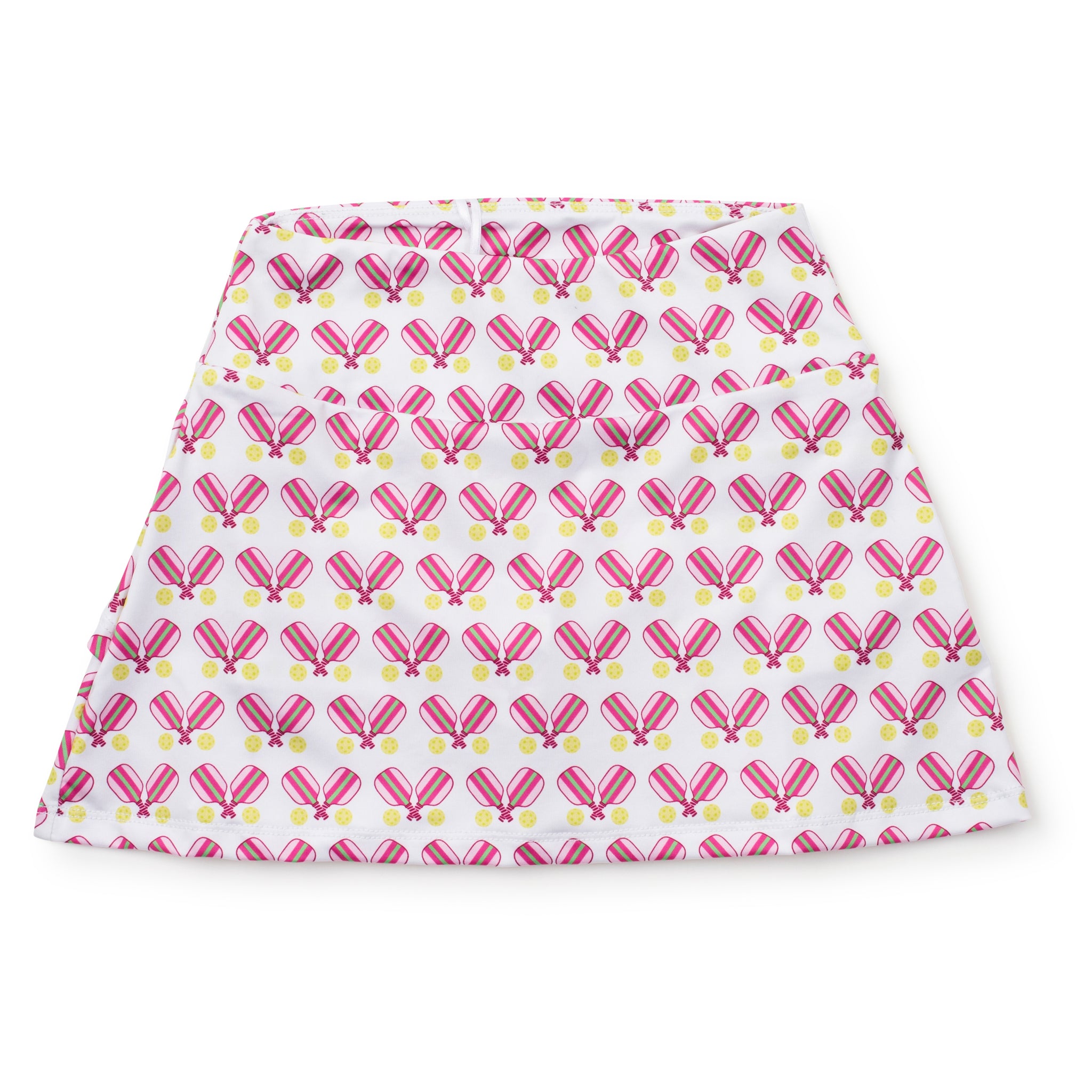 Margot Girls' Tiered Skirt by LH Sport - Pickleball Pink