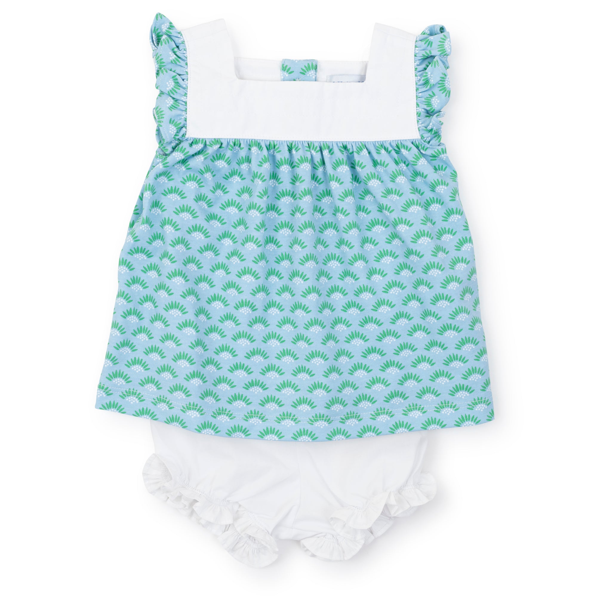 SALE Annie Girls' Pima Cotton Bloomer Set - Cool Blooms