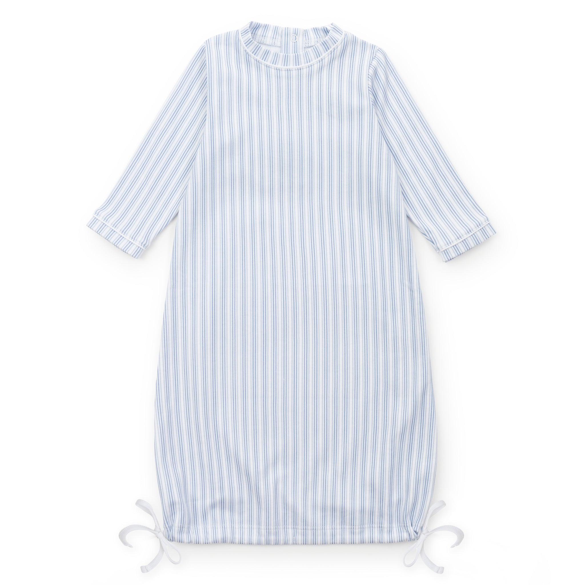 George Boys' Daygown - Stripes in Blue