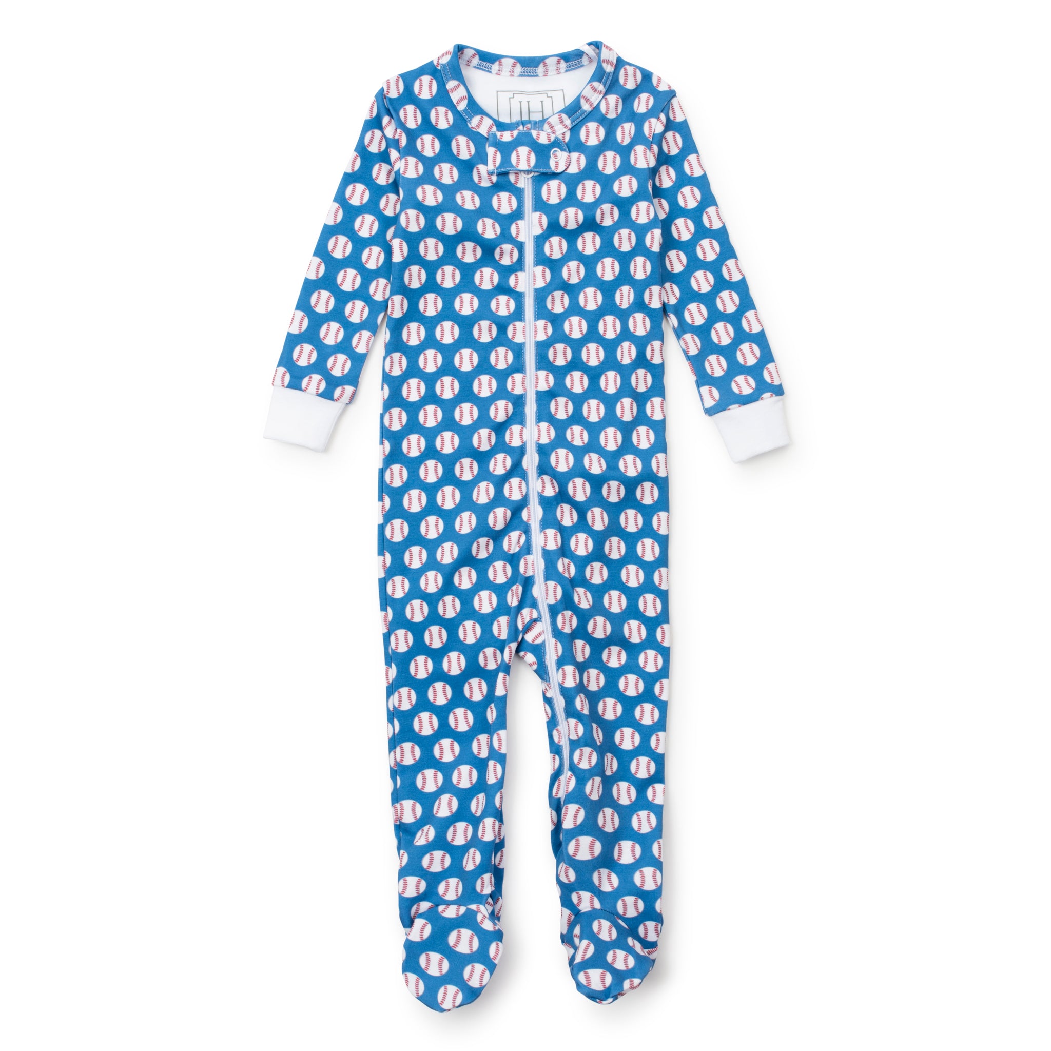 Parker Boys' Zipper Pajama - Baseball Grandslam