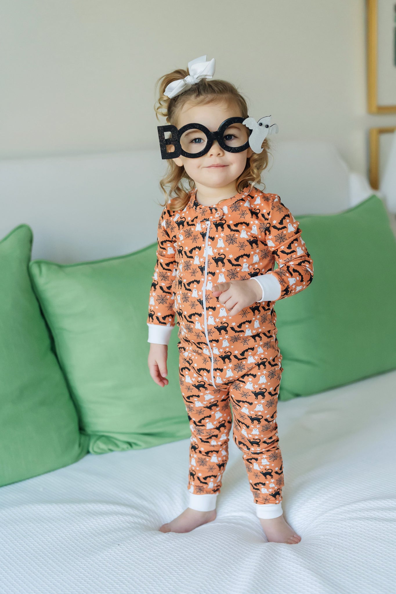 SALE Parker Zipper Pajama - Halloween