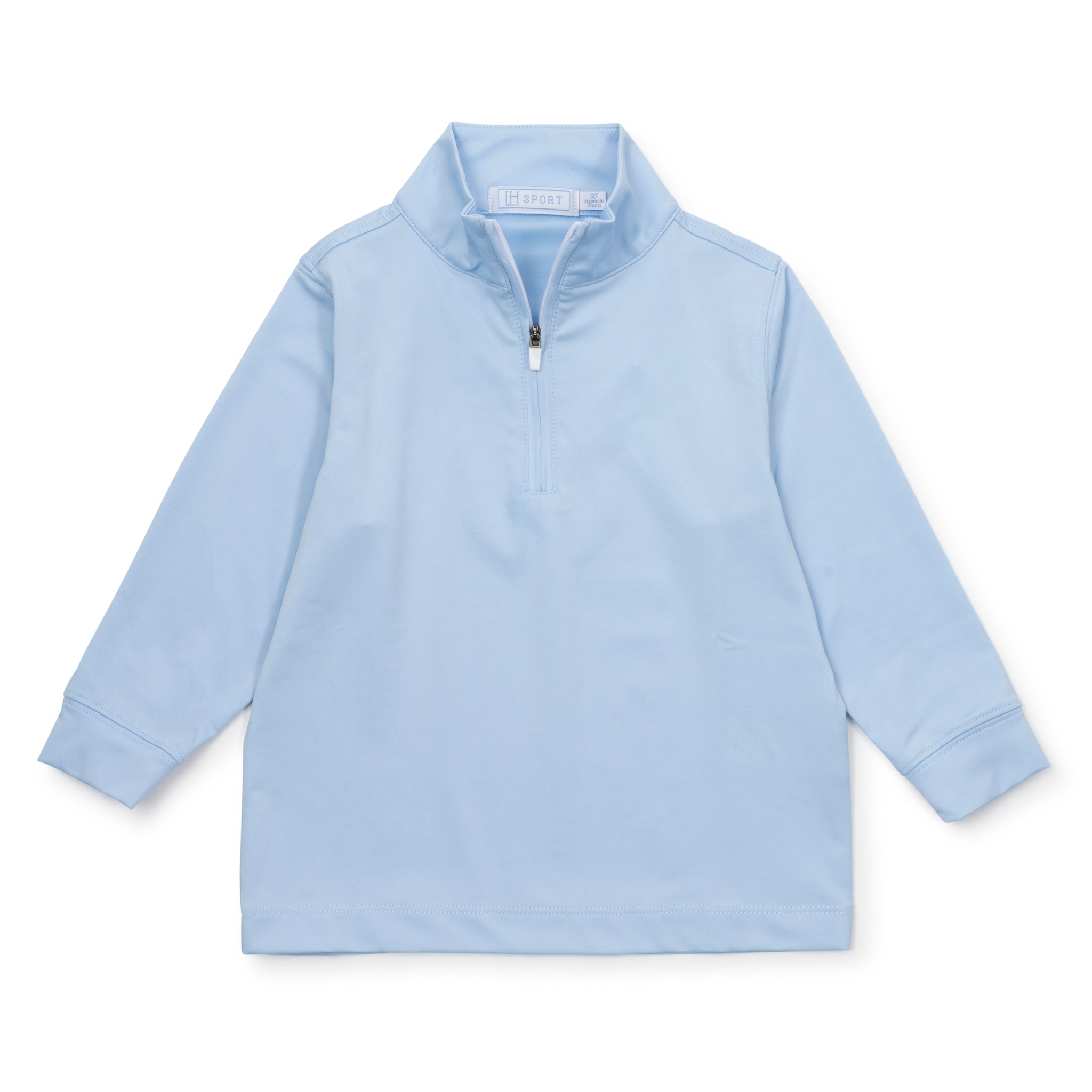 Sam Quarter Zip Pullover by LH Sport - Light Blue