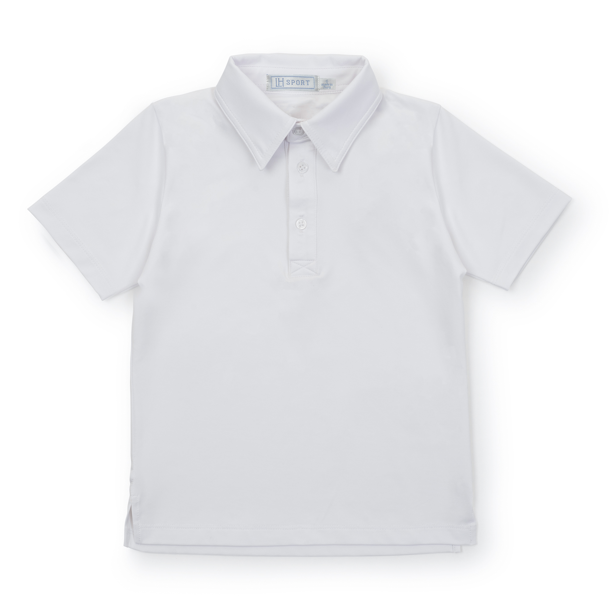 Uniform Will Boys' Polo Shirt by LH Sport - White