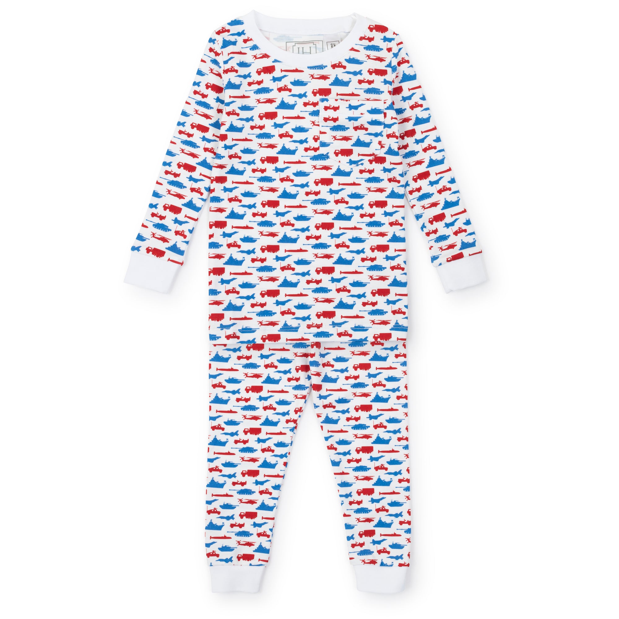 SALE Bradford Boys' Pima Cotton Pajama Pant Set - Freedom Fighters