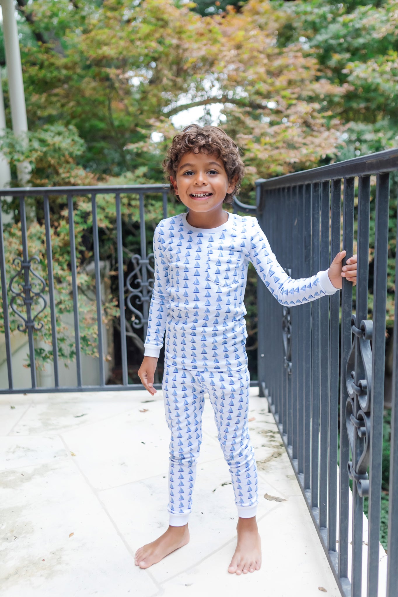 Bradford Boys' Pajama Pant Set - Sailing Away