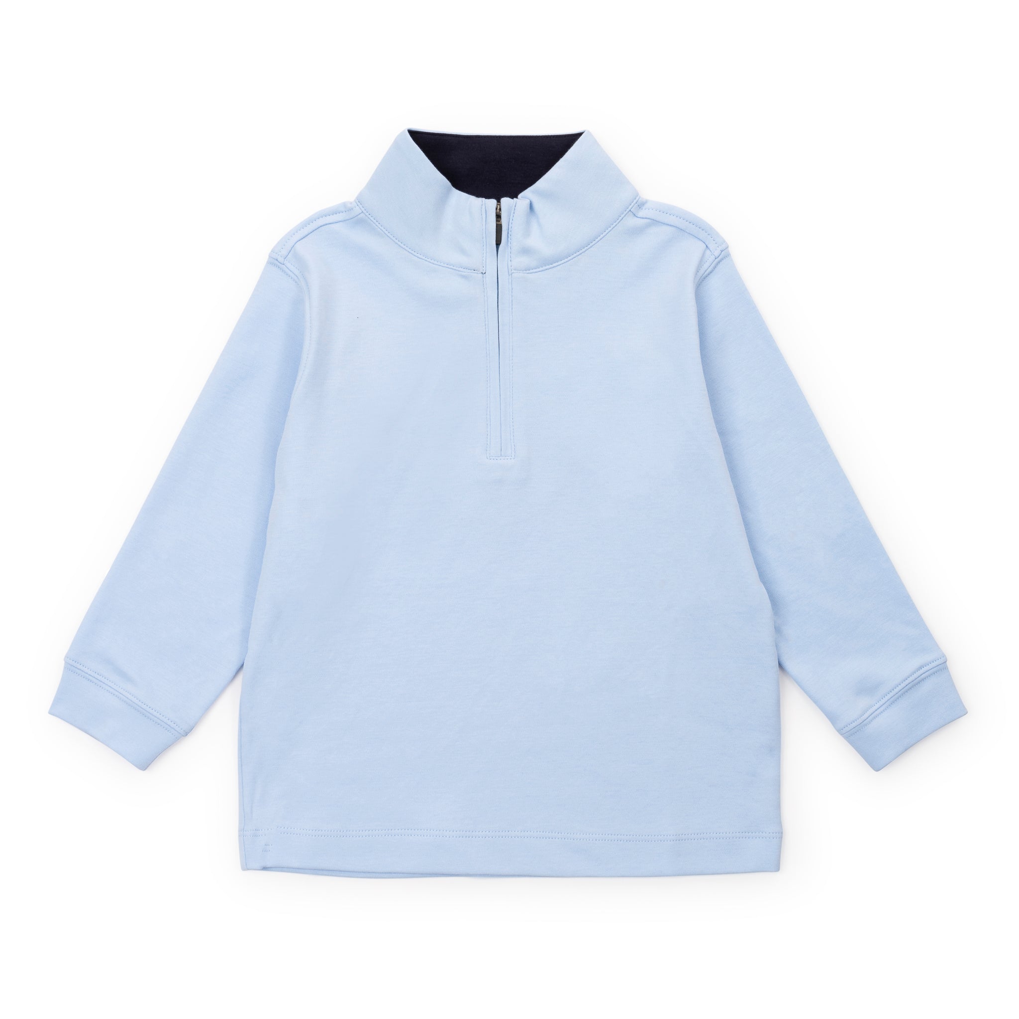 Spencer Quarter Zip Pullover - Light Blue