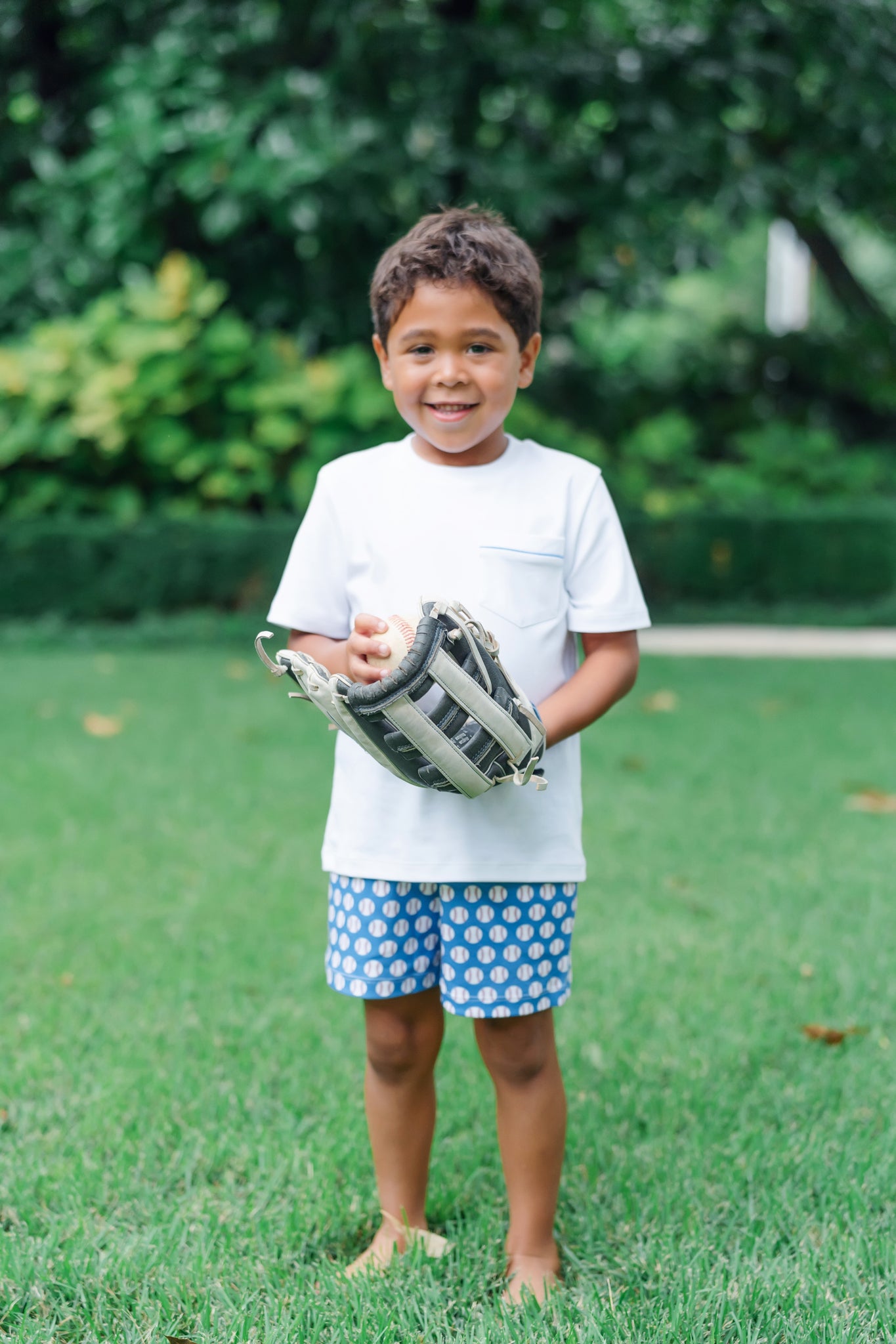 Walker Boys' Short Set - Baseball Grandslam