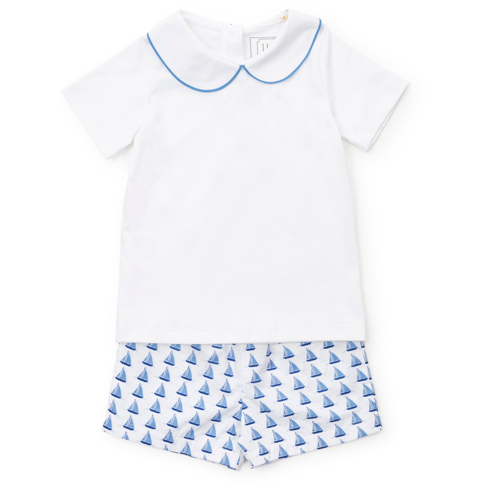 Field Boys' Woven Short Set - Sailing Away