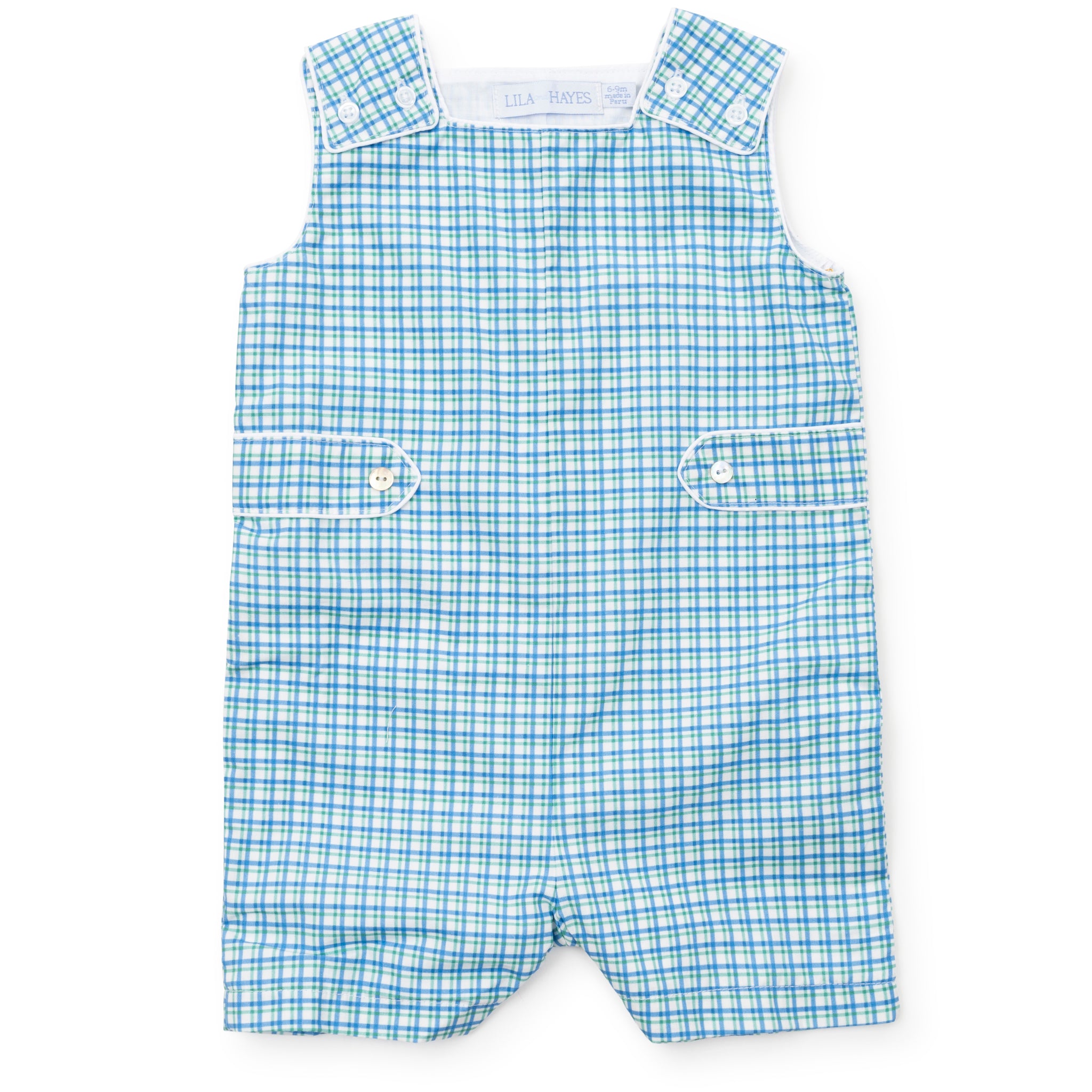 Wells Boys' Woven Jon Jon - Hampton Plaid