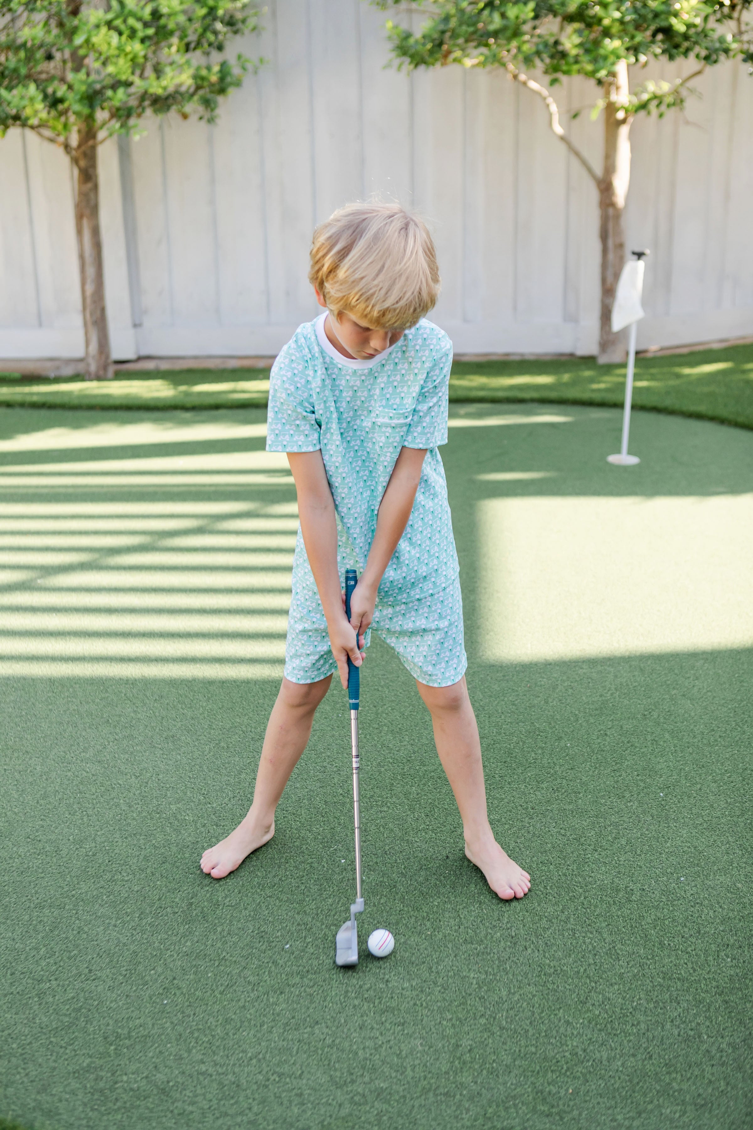 Charles Boys' Short Set - Golf Putting Green