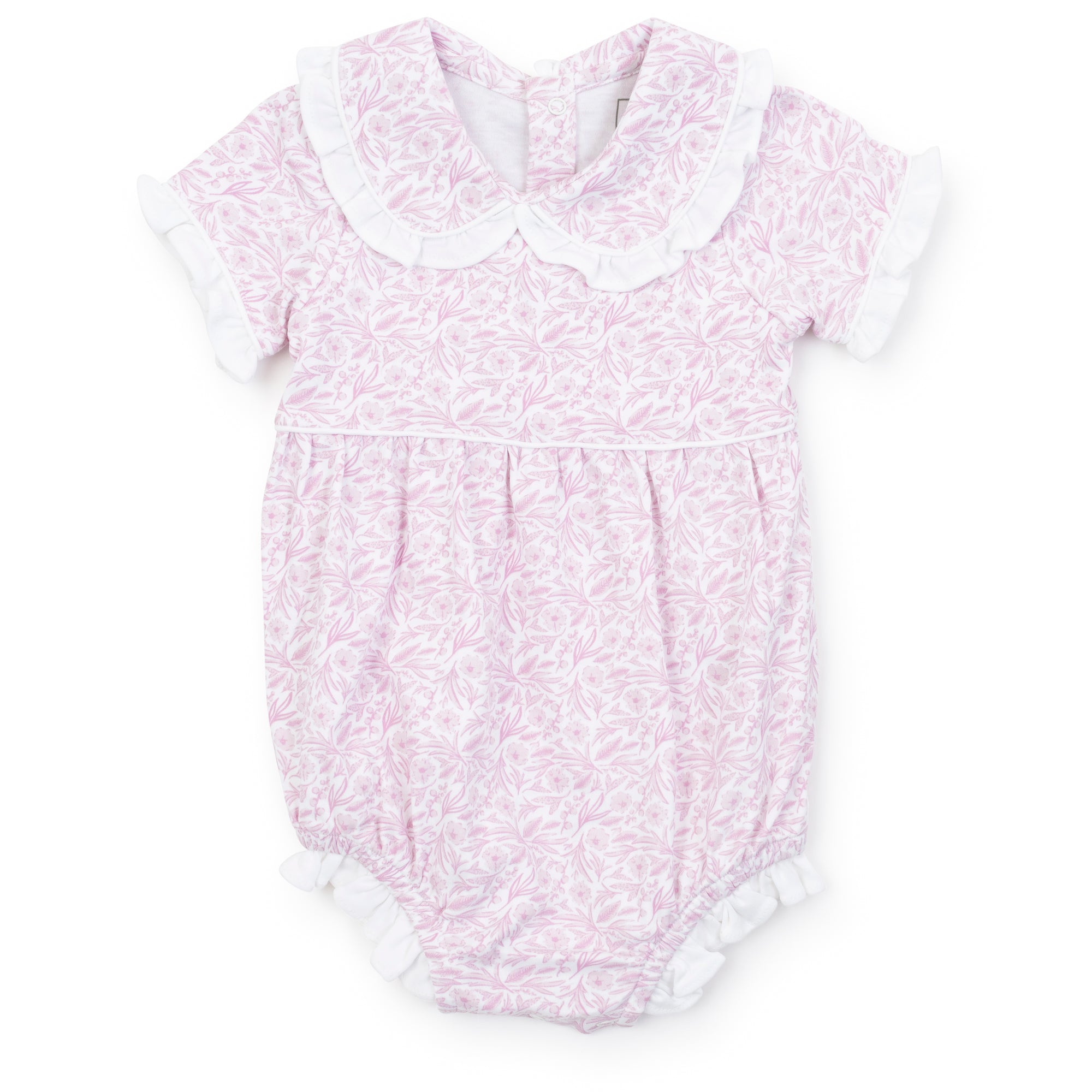 SALE Council Girls' Pima Cotton Bubble - Pretty Pink Blooms