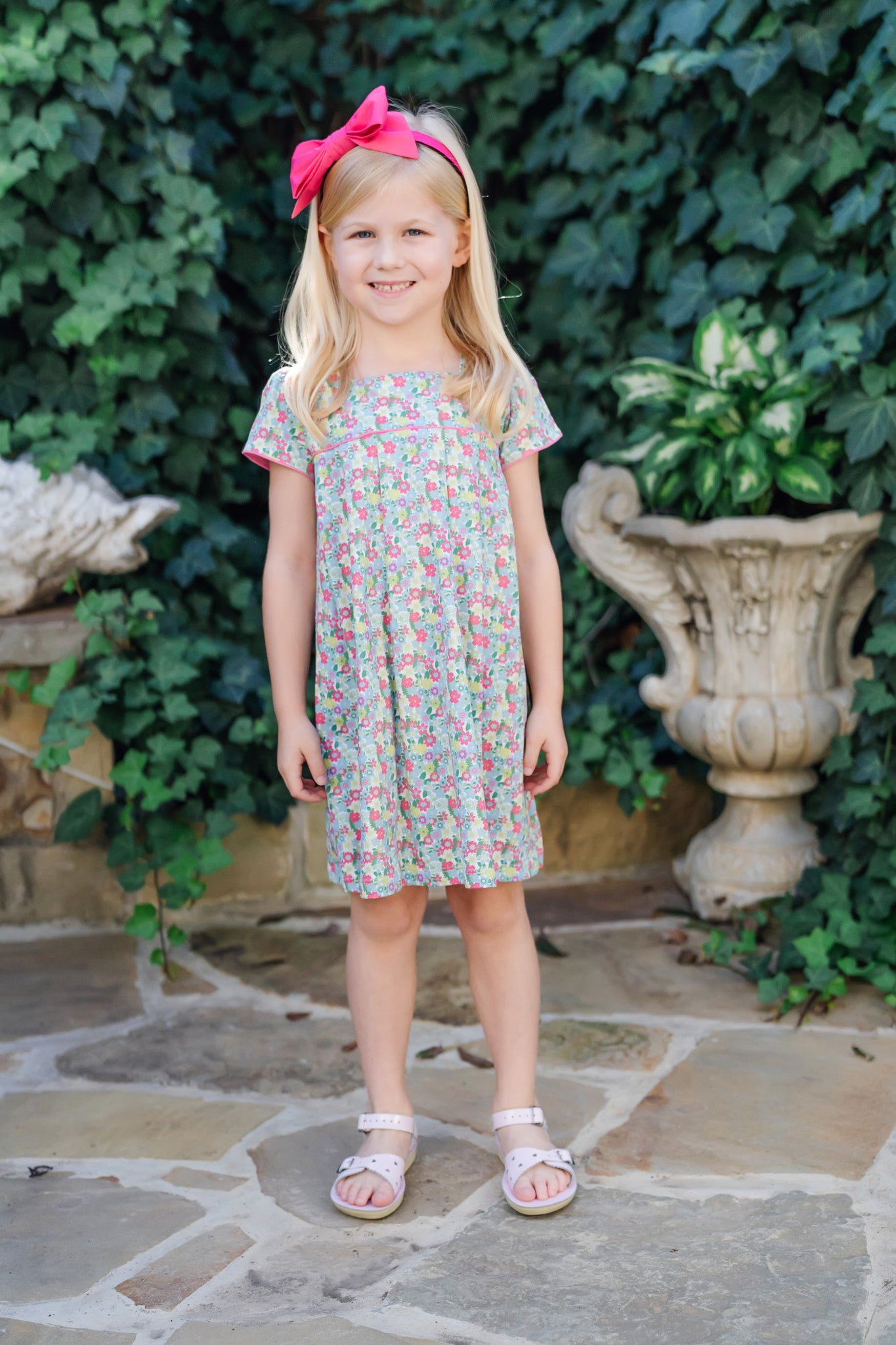 Lizzy Girls' Dress - Arboretum Floral