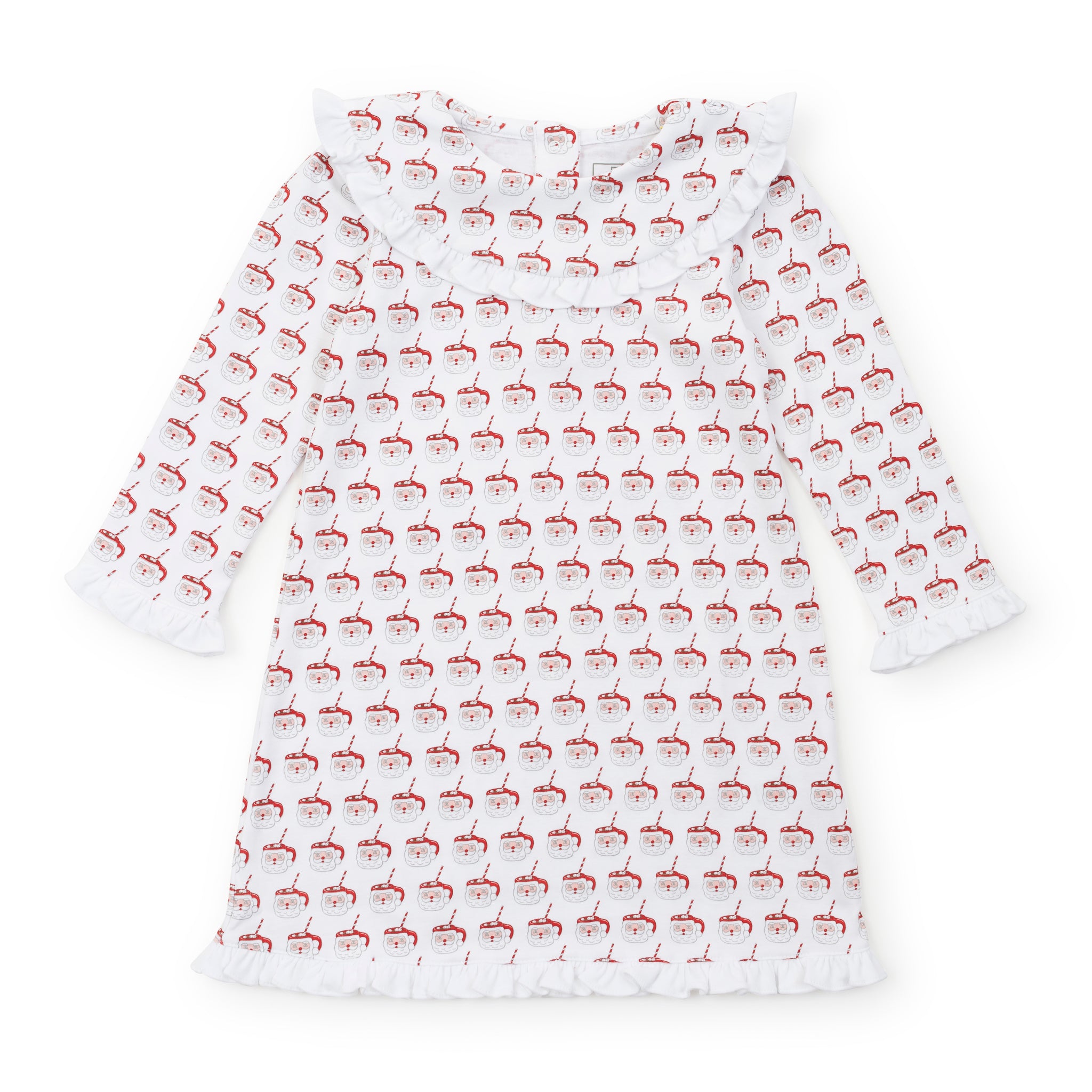 Madeline Girls' Dress - Hot Cocoa Santa