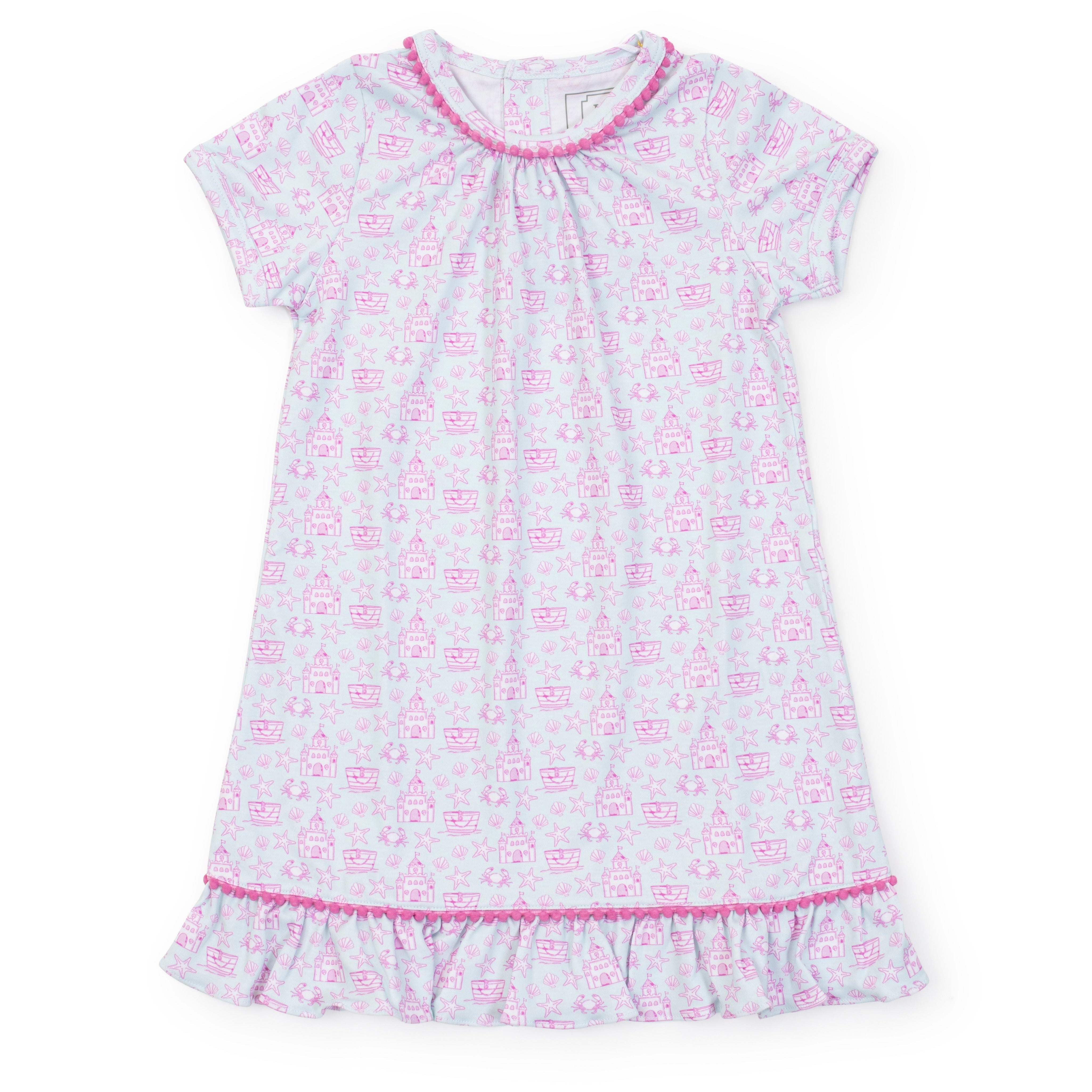 Camden Girls' Dress - Sandcastles Pink