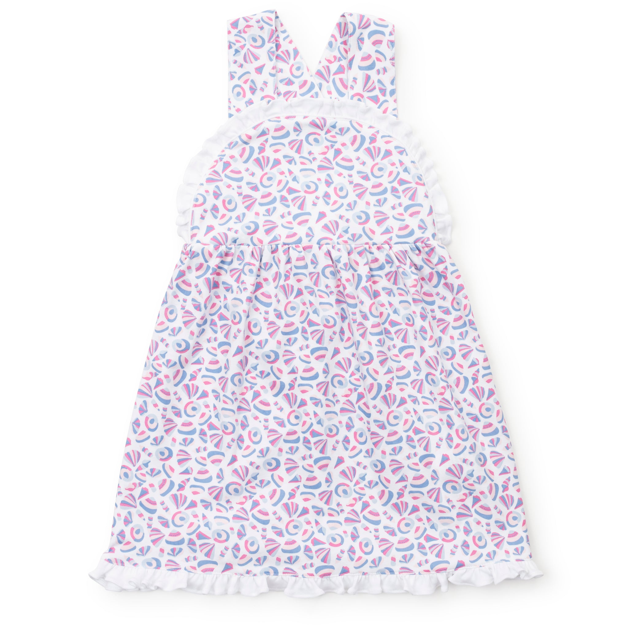 Eden Girls' Dress - Seashells on the Seashore