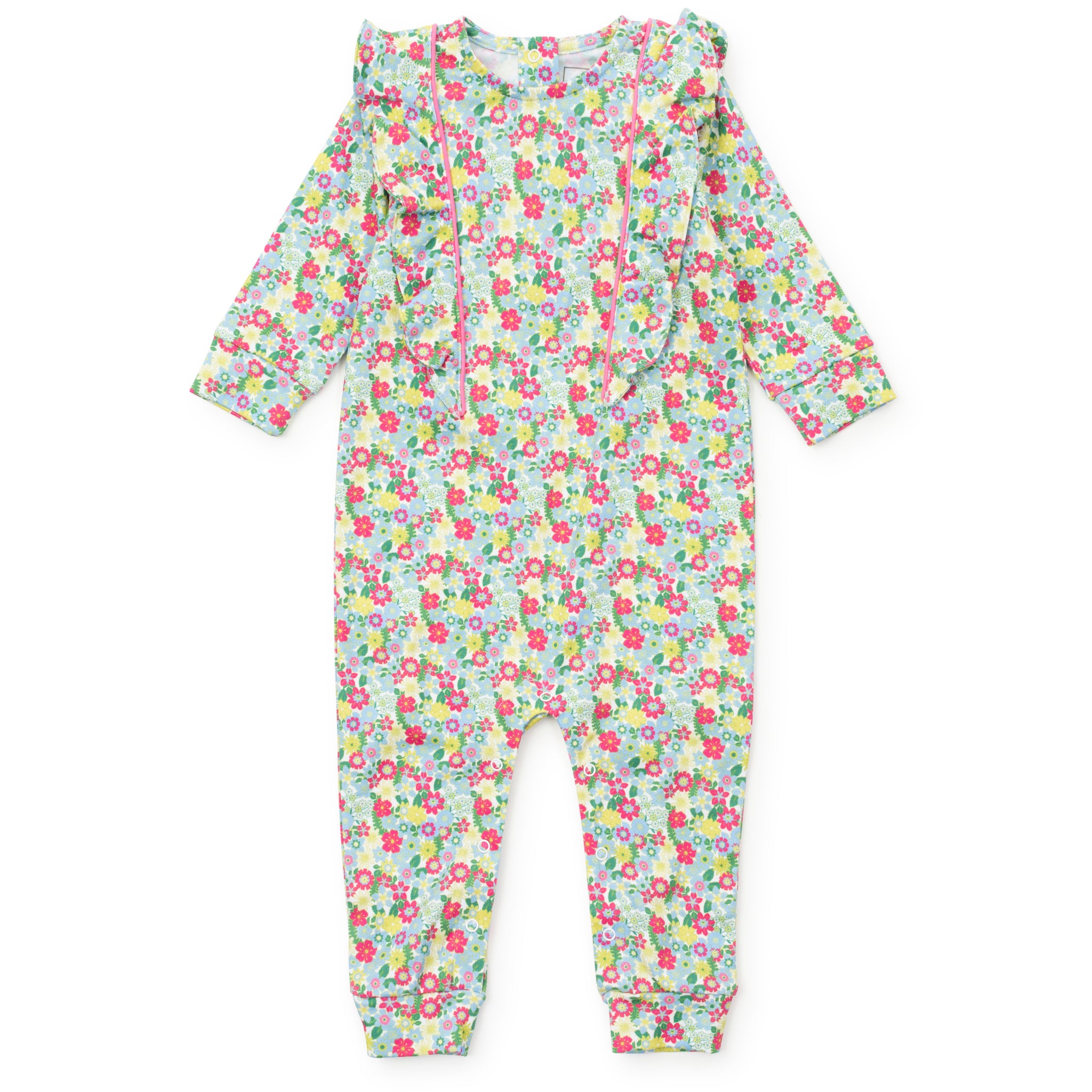 Evelyn Girls' Romper - Arboretum Floral