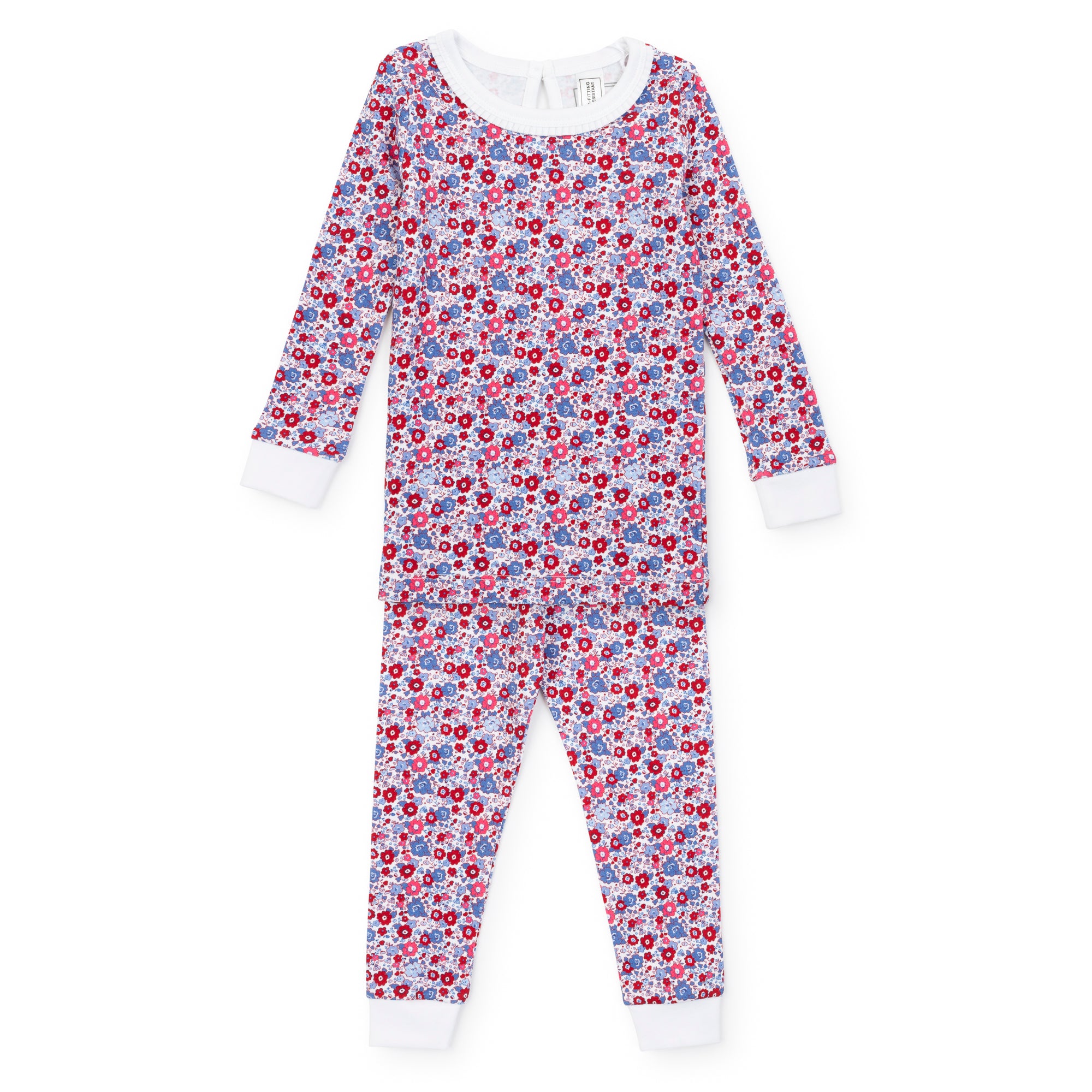 SALE Ava Girls' Pima Cotton Pajama Pant Set - Freedom Floral