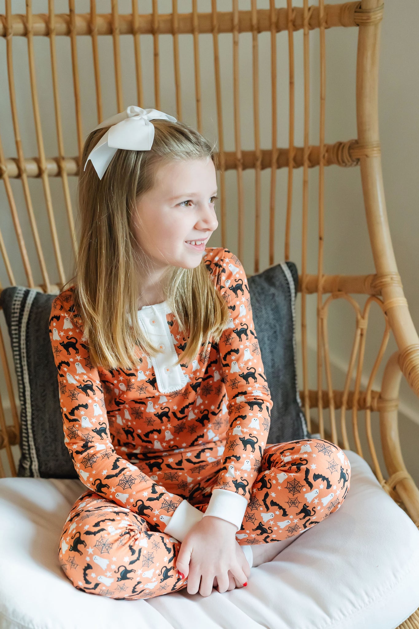 Alden Girls' Pajama Pant Set - Halloween