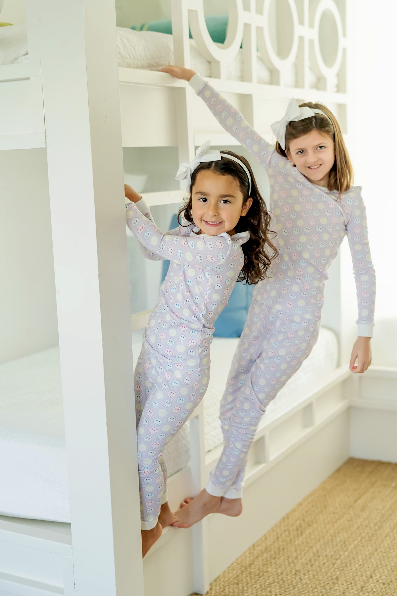 Ava Girls' Pajama Pant Set - Preppy Smiles