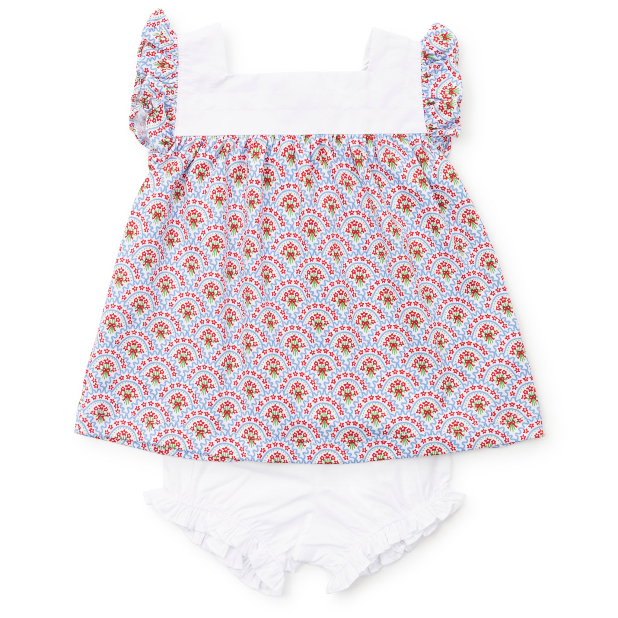 Annie Girls' Bloomer Set - Bunting Floral