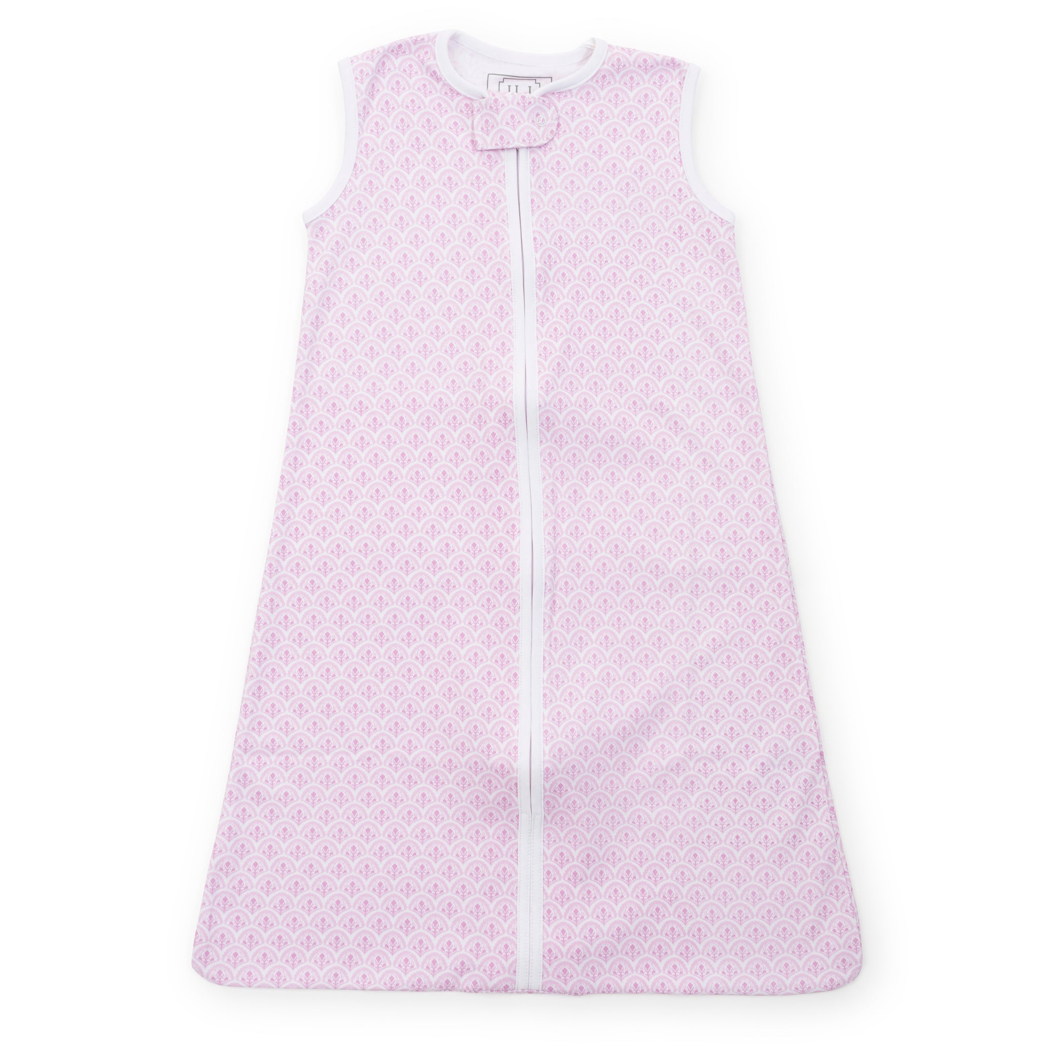 Wearable Girls' Blanket - Scalloped in Pink