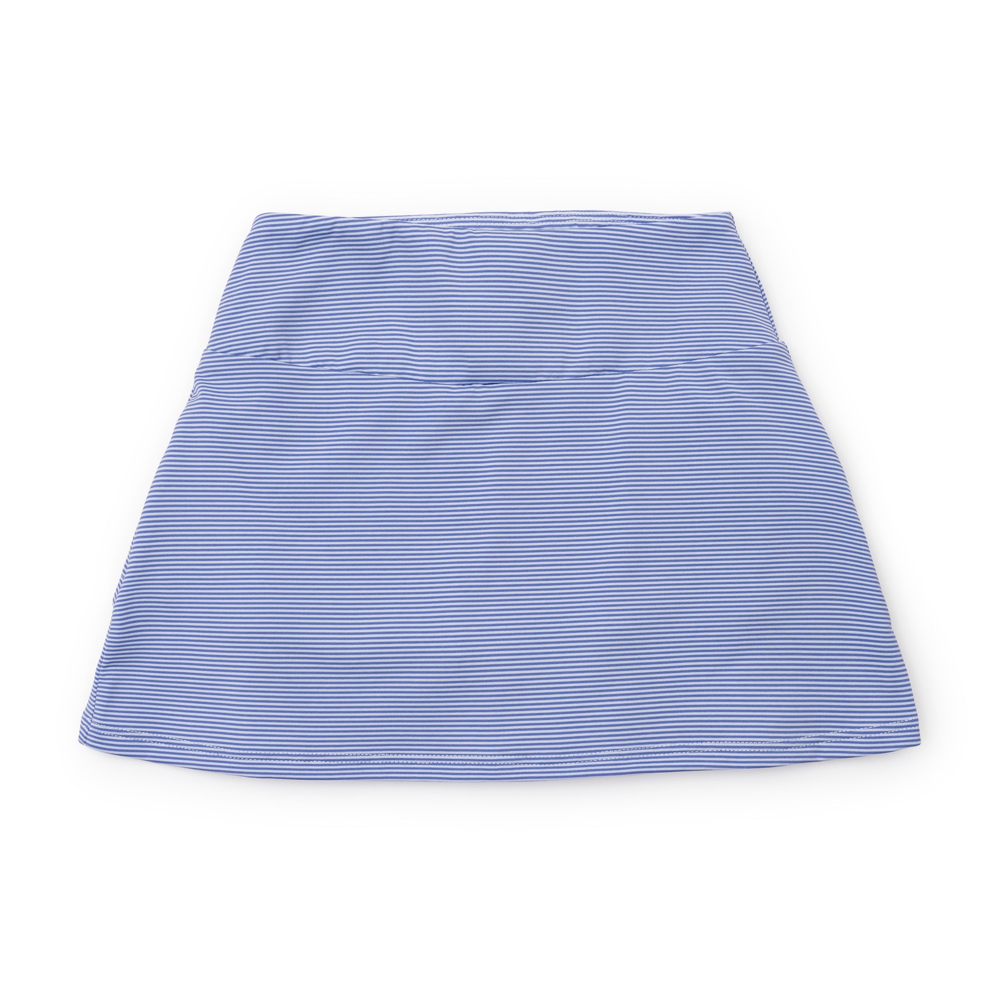 Margot Girls' Tiered Skirt by LH Sport - Blue Stripes