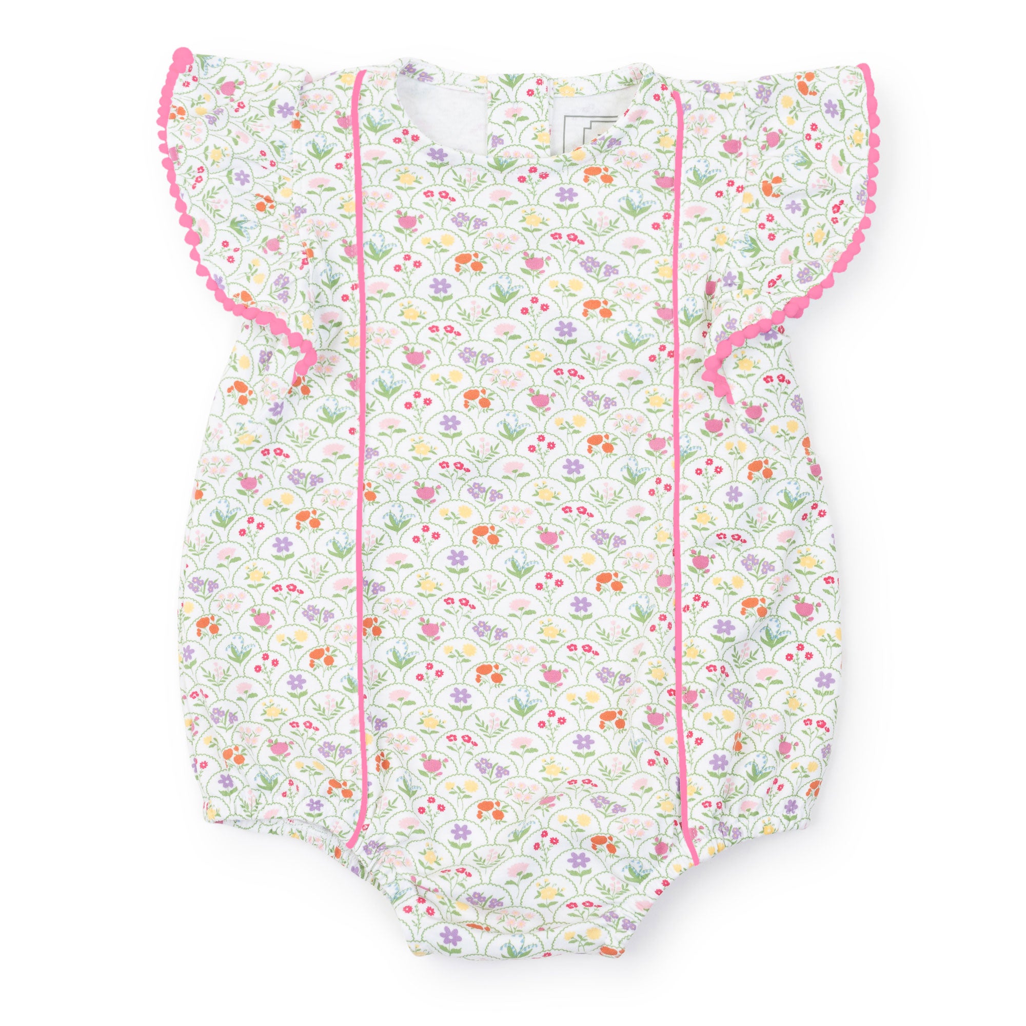 SALE Marion Girls' Pima Cotton Bubble - Garden Floral