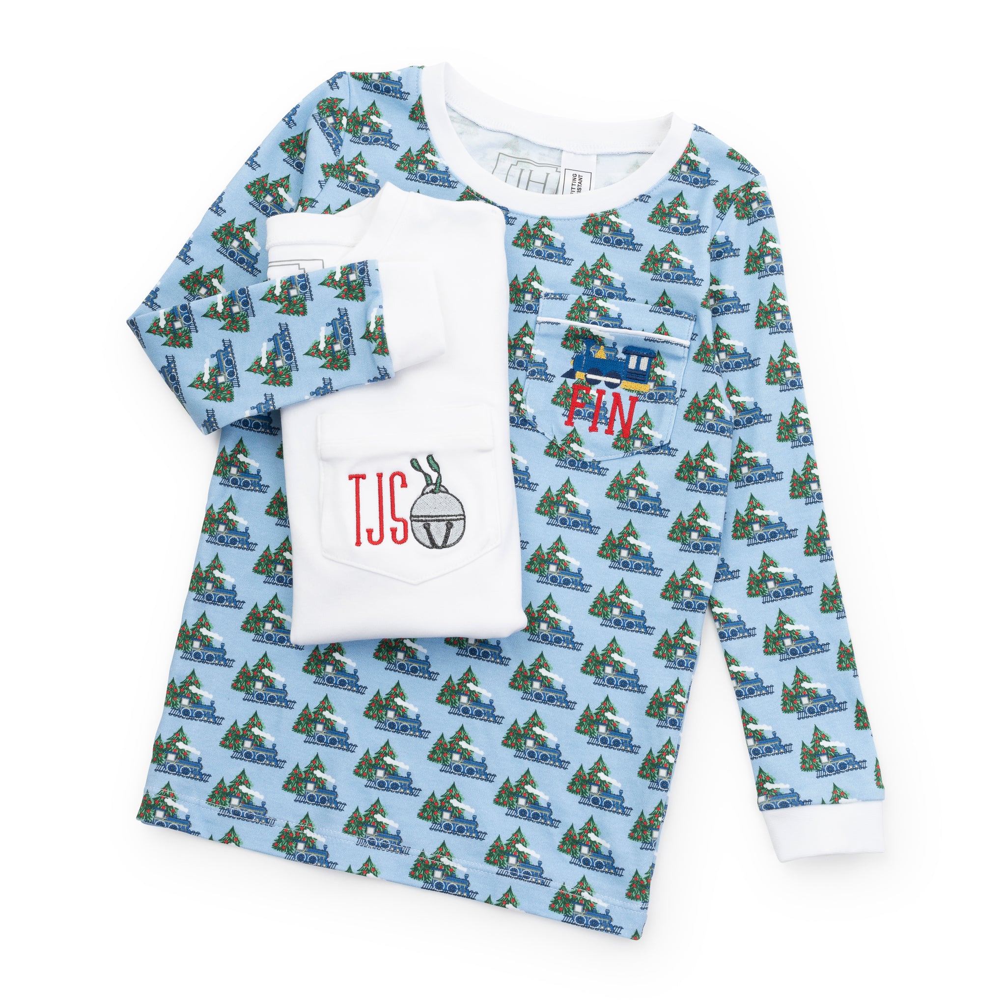 Thompson Boys' Romper - North Pole Express