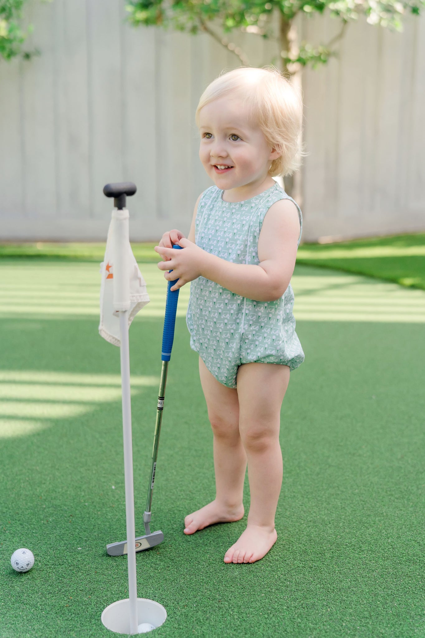 Reid Boys' Bubble - Golf Putting Green