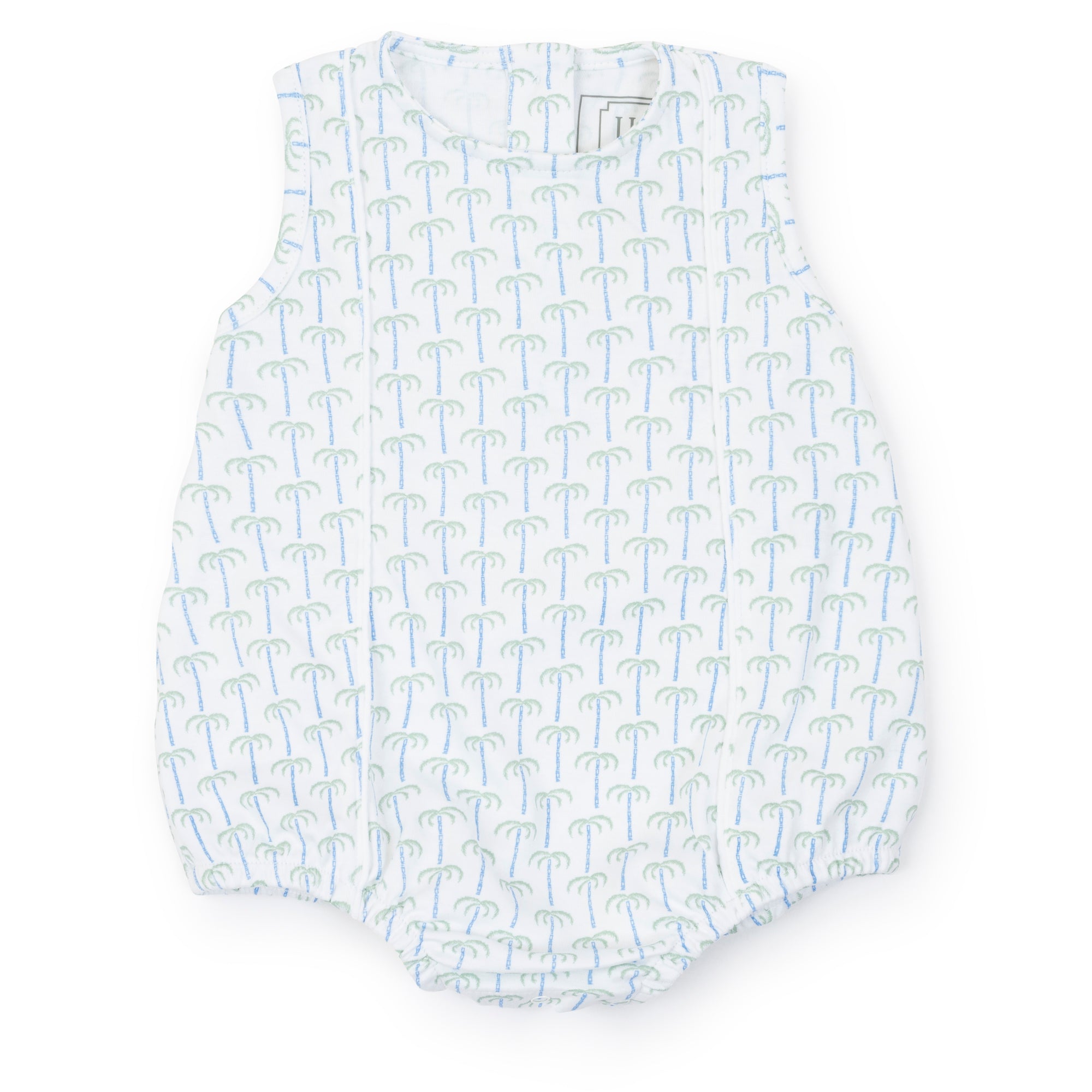 SALE Reid Boys' Pima Cotton Bubble - Pacific Palms Blue