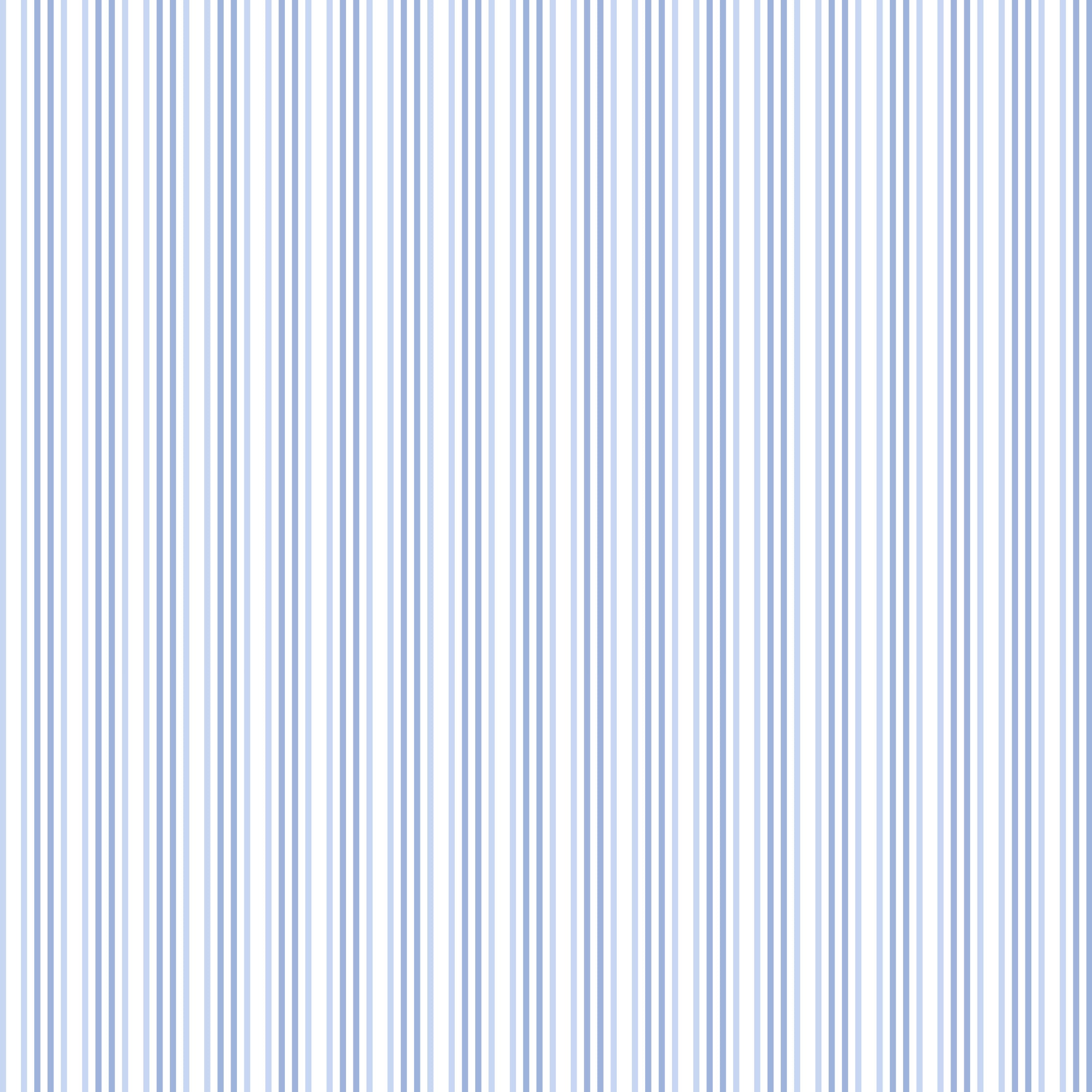 George Boys' Daygown - Stripes in Blue