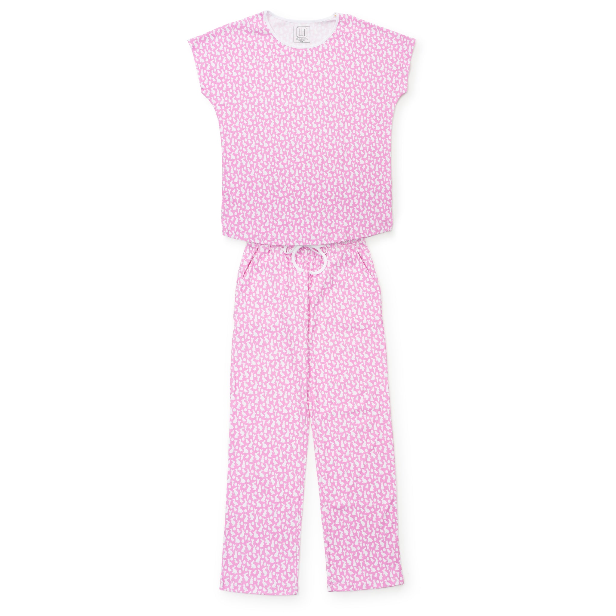 Marcia Women's Pajama Pant Set - Easter Time Pink