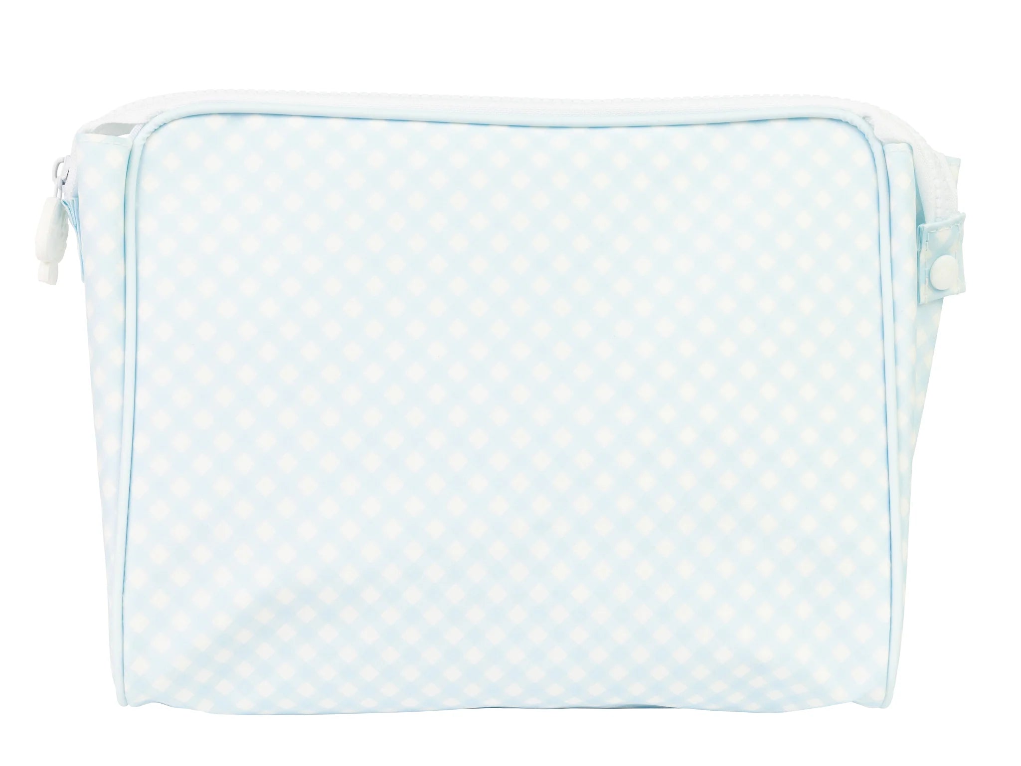 The Go Bag Blue Gingham Large by Apple of My Isla