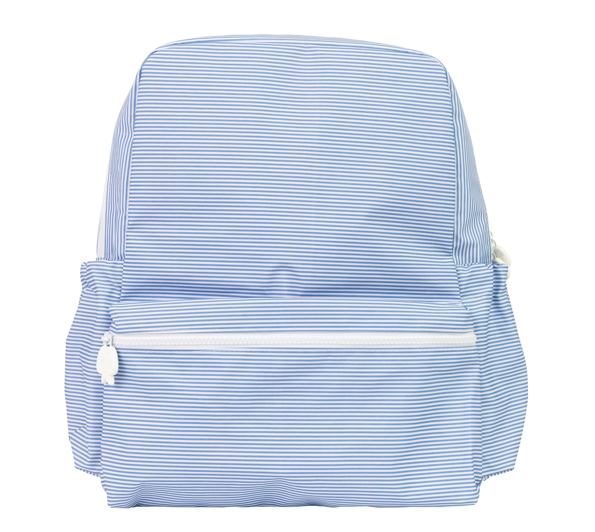 The Backpack Navy Mini Stripe Small by Apple of My Isla