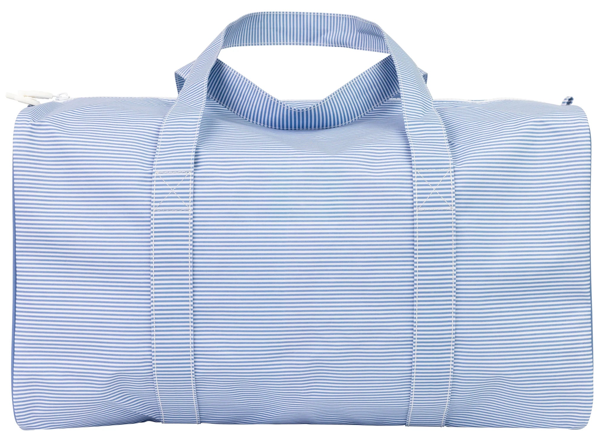 The Duffel Bag Navy Mini Stripe by Apple of My Isla