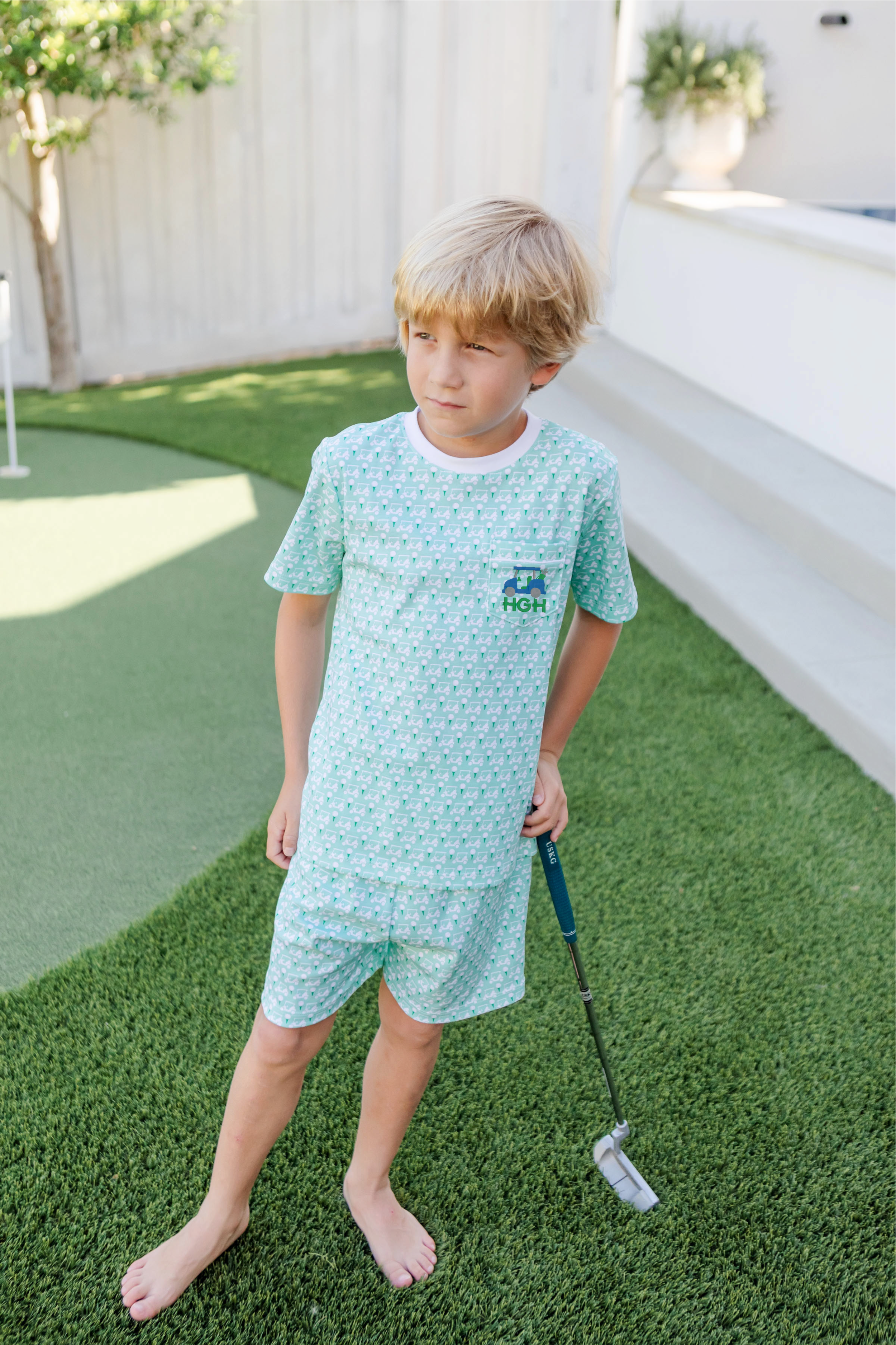 Charles Boys' Short Set - Golf Putting Green