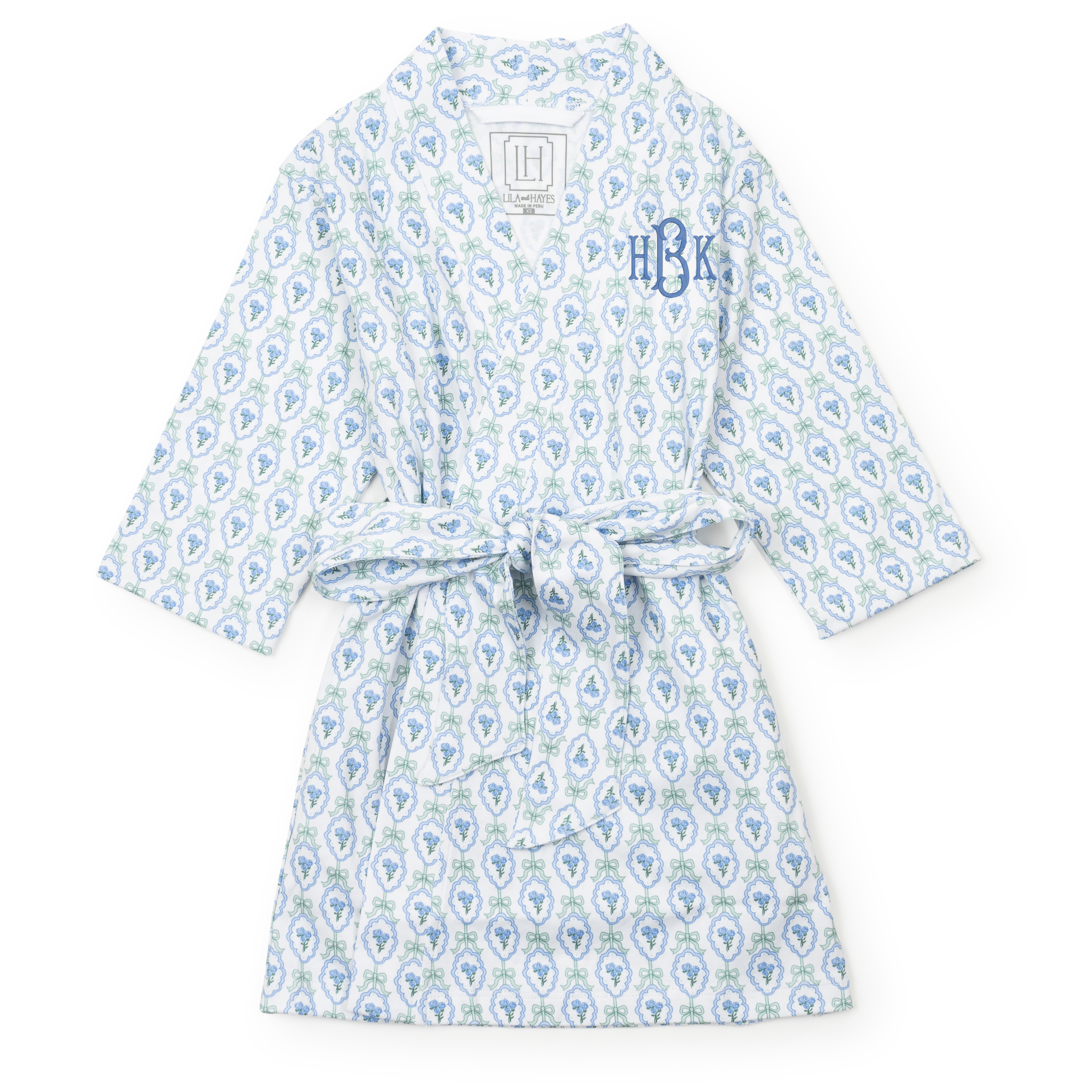 Gwen Girls' Spa Wrap - Hampton Blooms